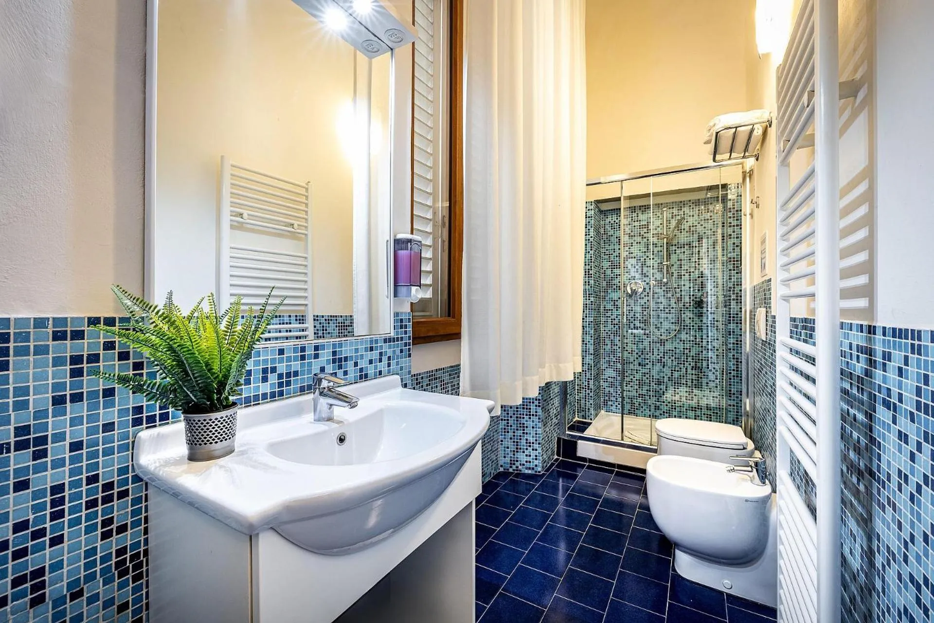 Shower in B&B Residenza le Fonticine