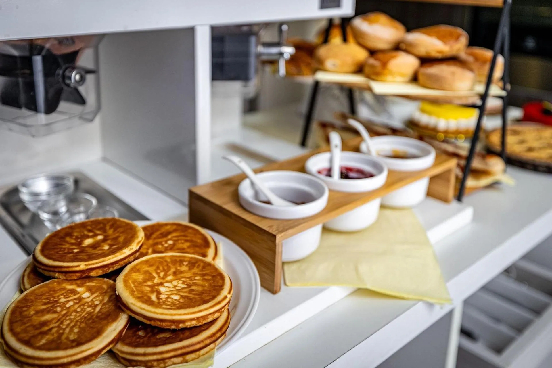 Buffet breakfast in B&B Residenza le Fonticine