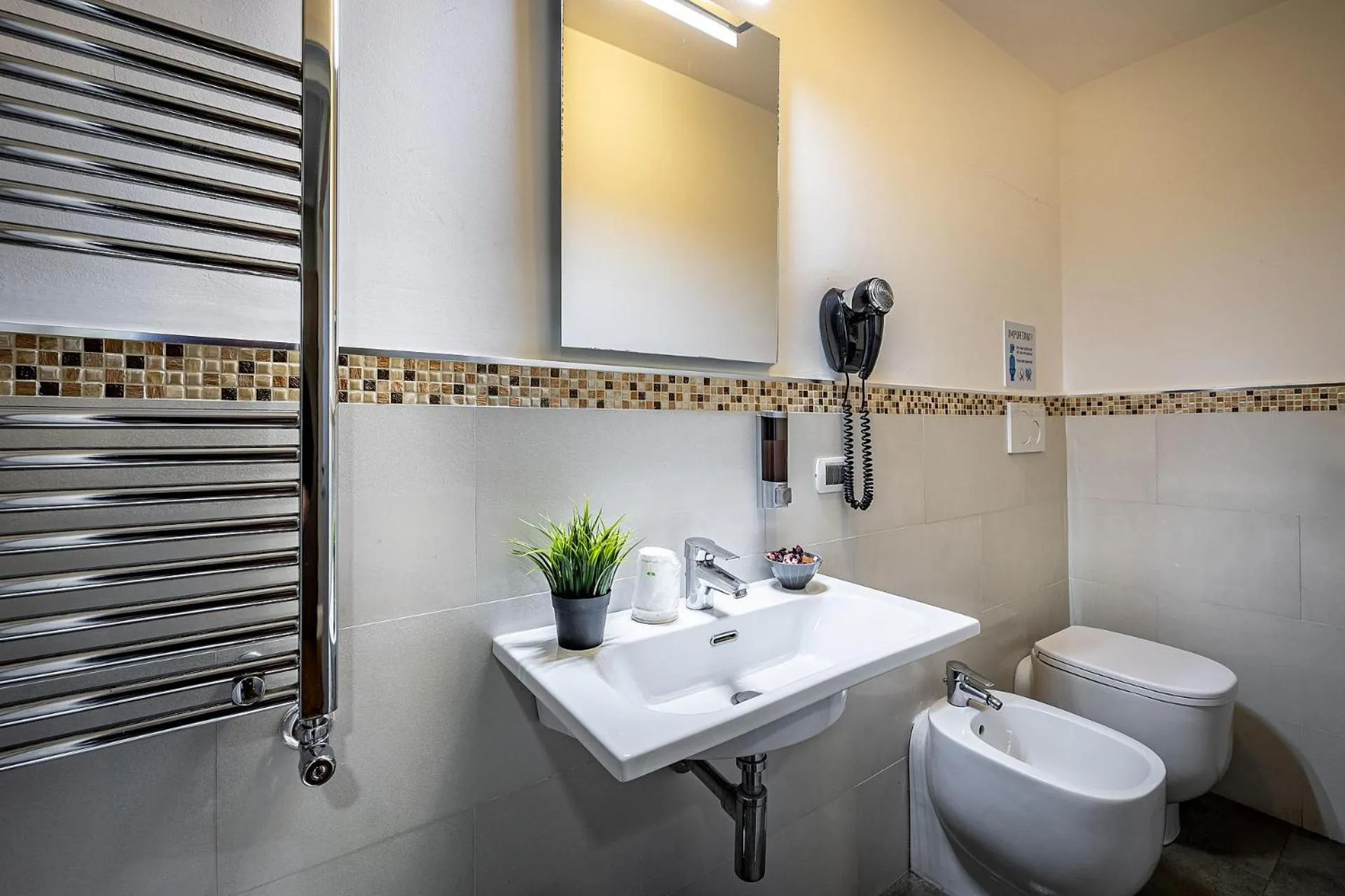 Toilet in B&B Residenza le Fonticine