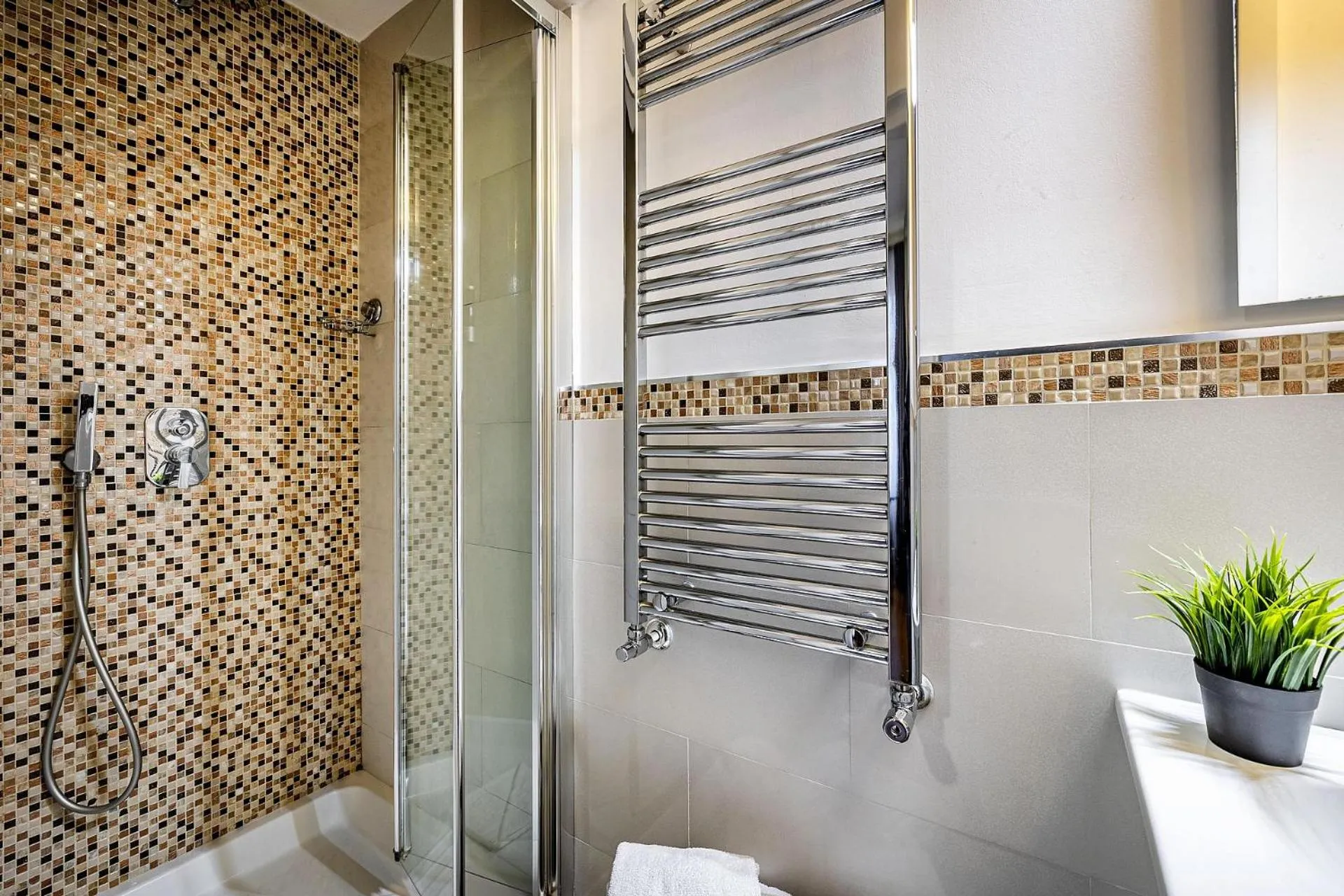 Shower in B&B Residenza le Fonticine