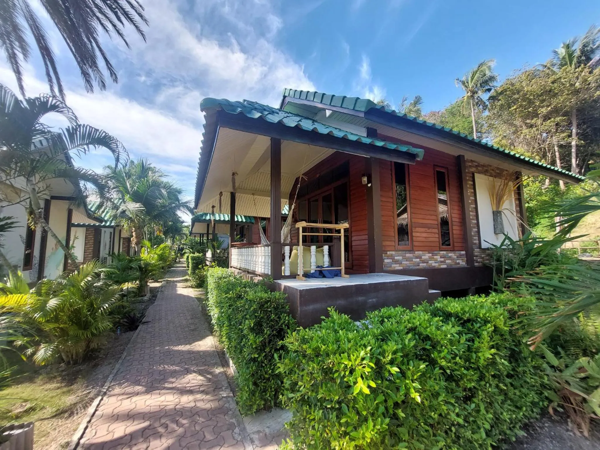 Garden view in Sense Asia