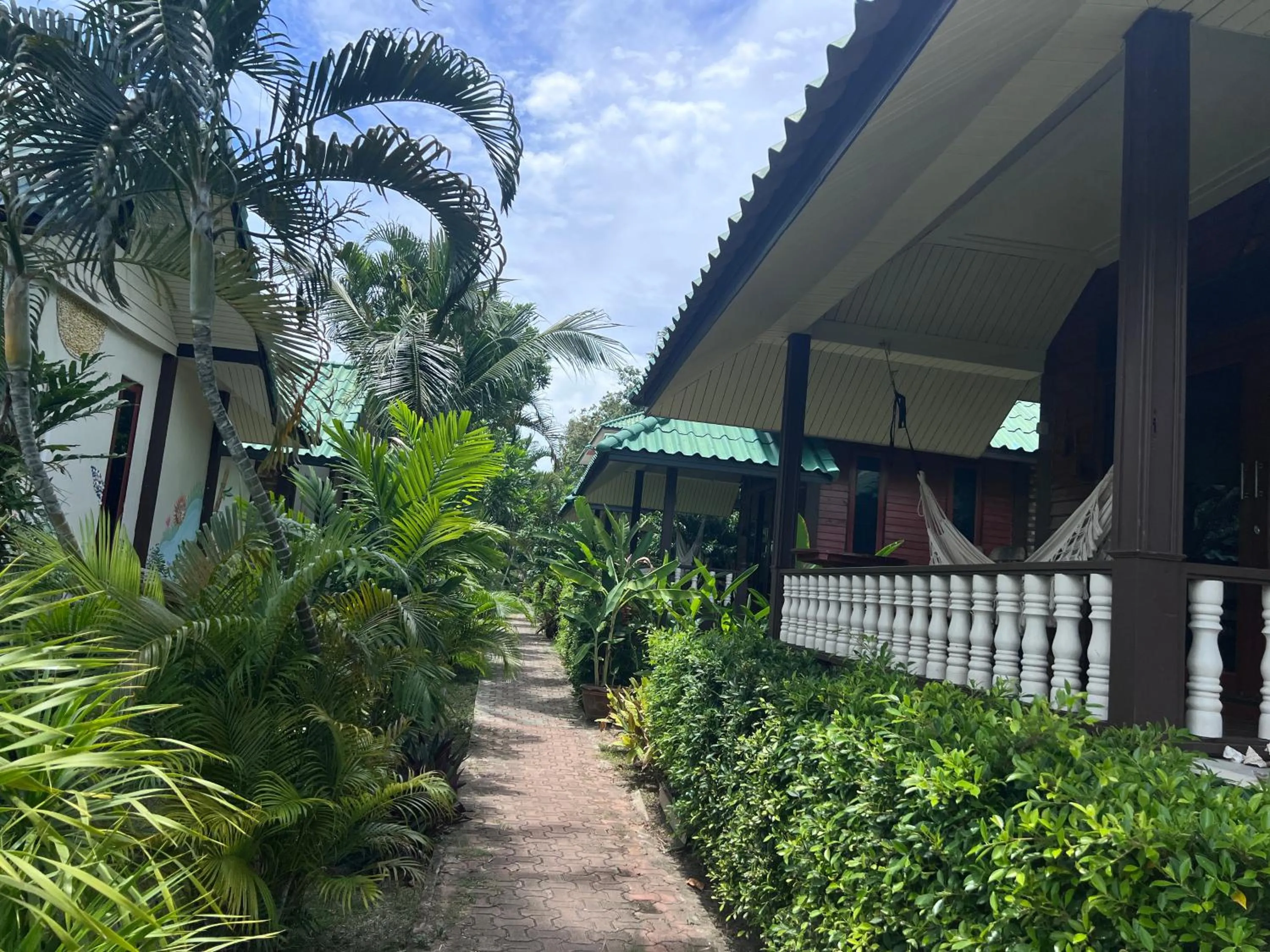 Garden view in Sense Asia