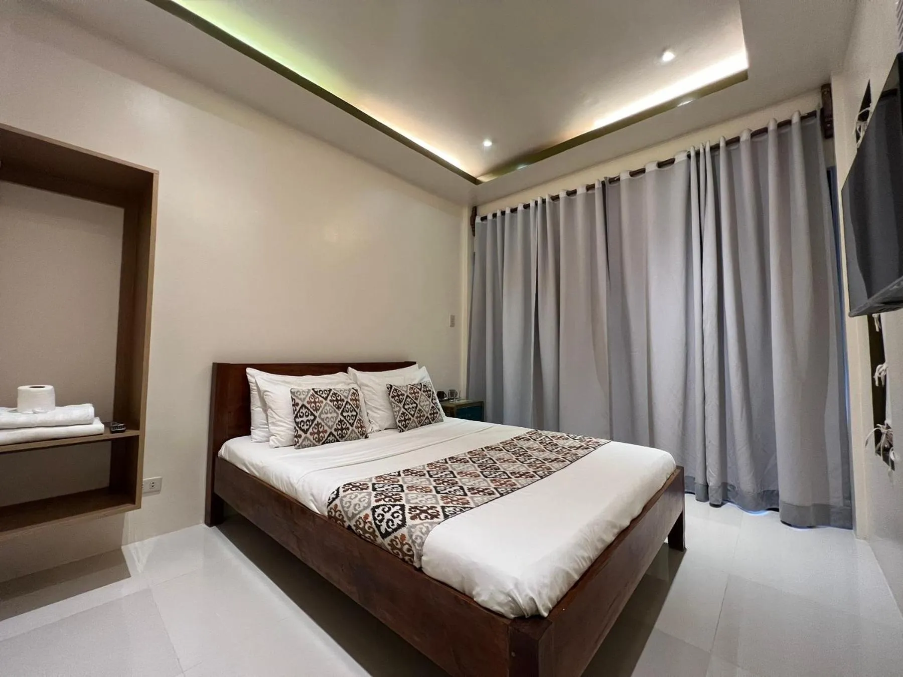 Bed in Bulul Garden Resort