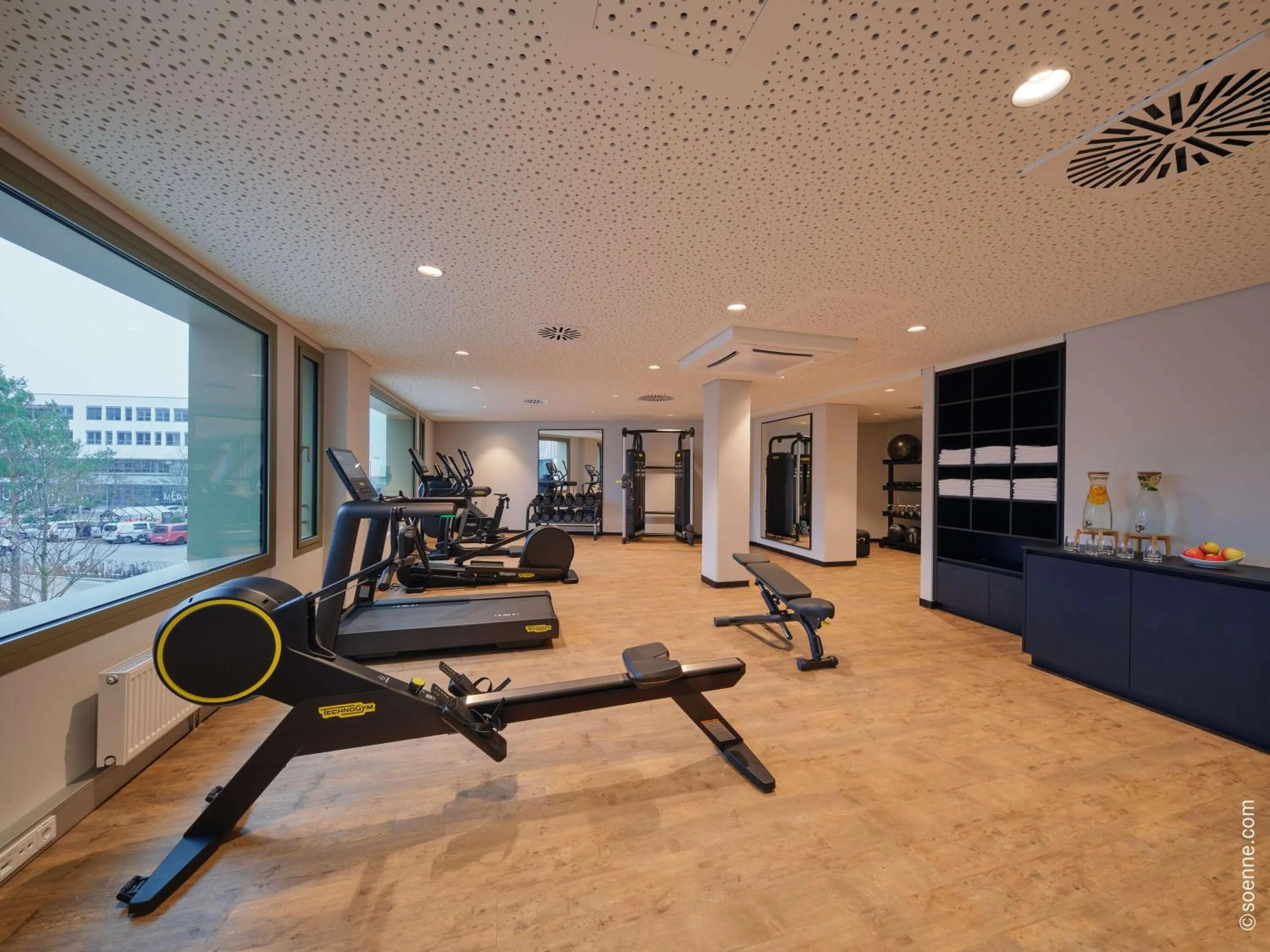 Fitness centre/facilities in Dorint Hotel München/Garching