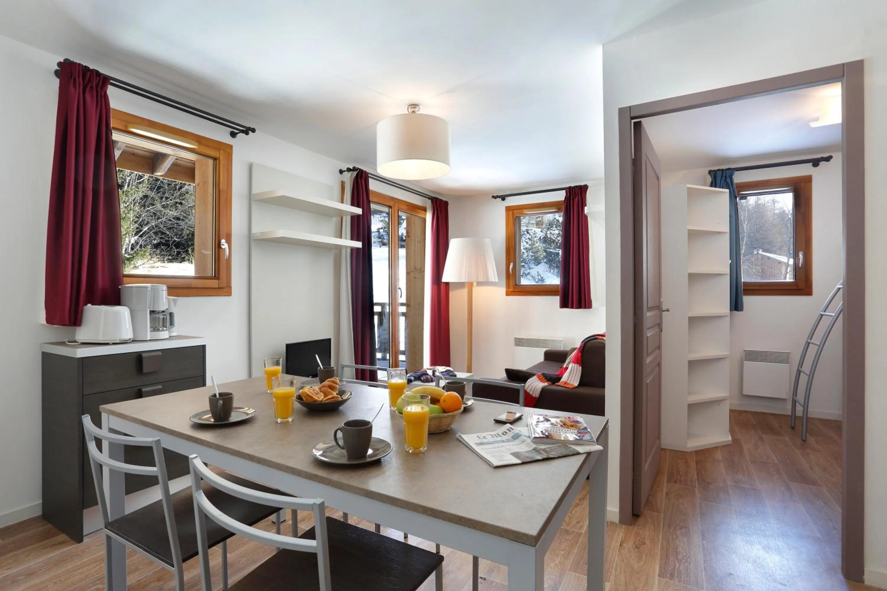 Seating area in Vacancéole - Au Coeur des Ours