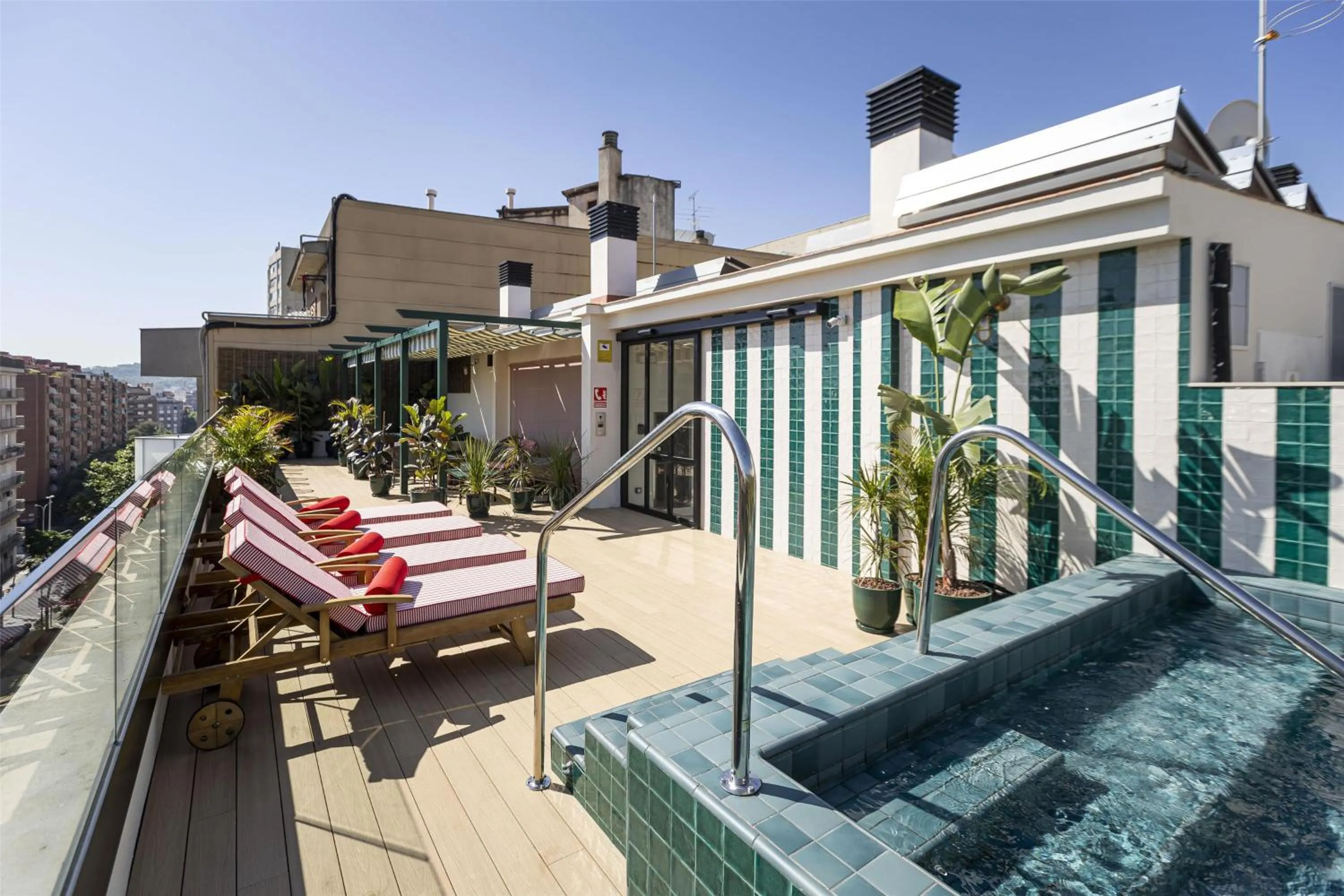 Hot Tub in Via Sants Hotel Barcelona, Tapestry Collection By Hilton