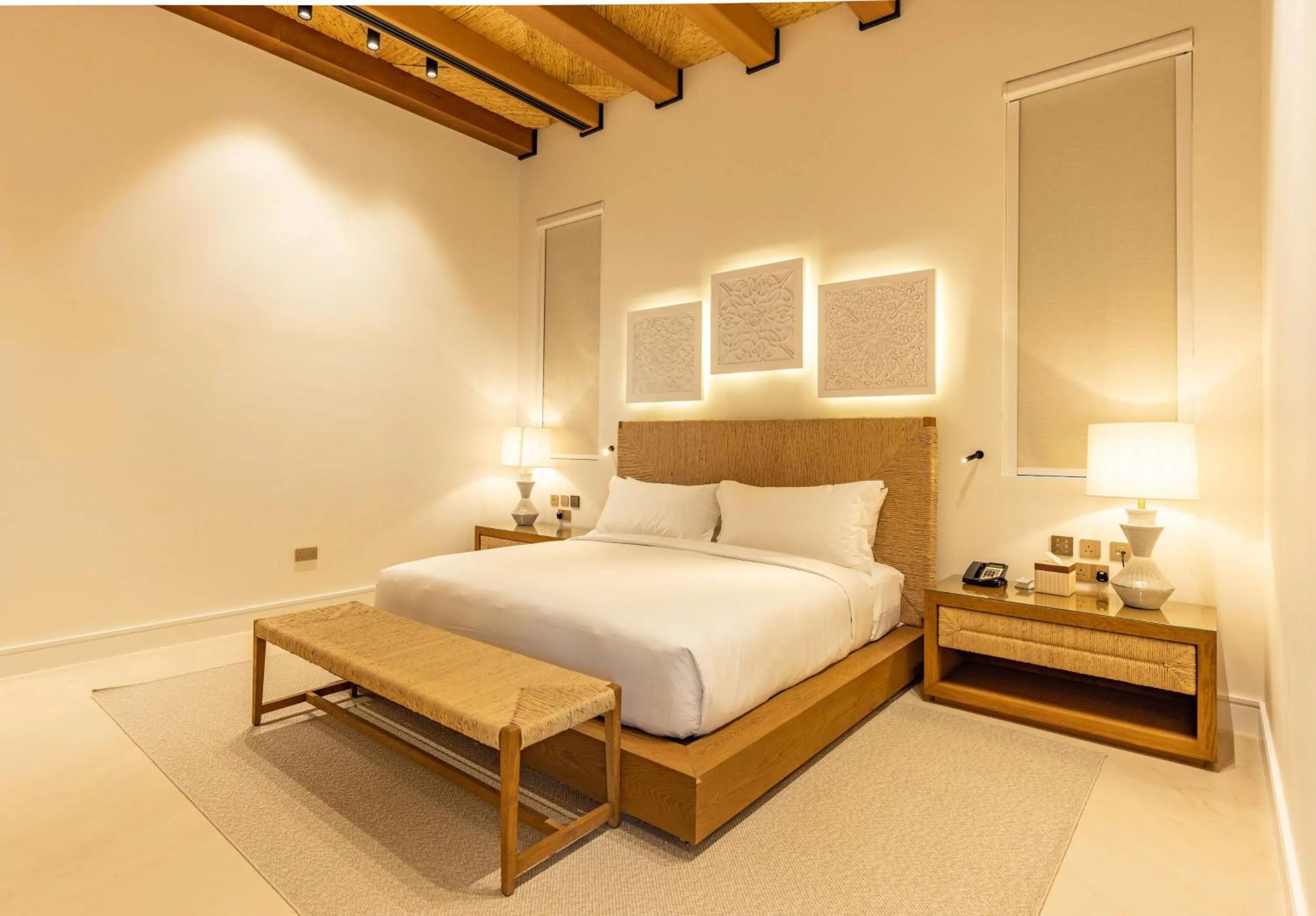 Bed in Maysan Doha, LXR Hotels & Resorts