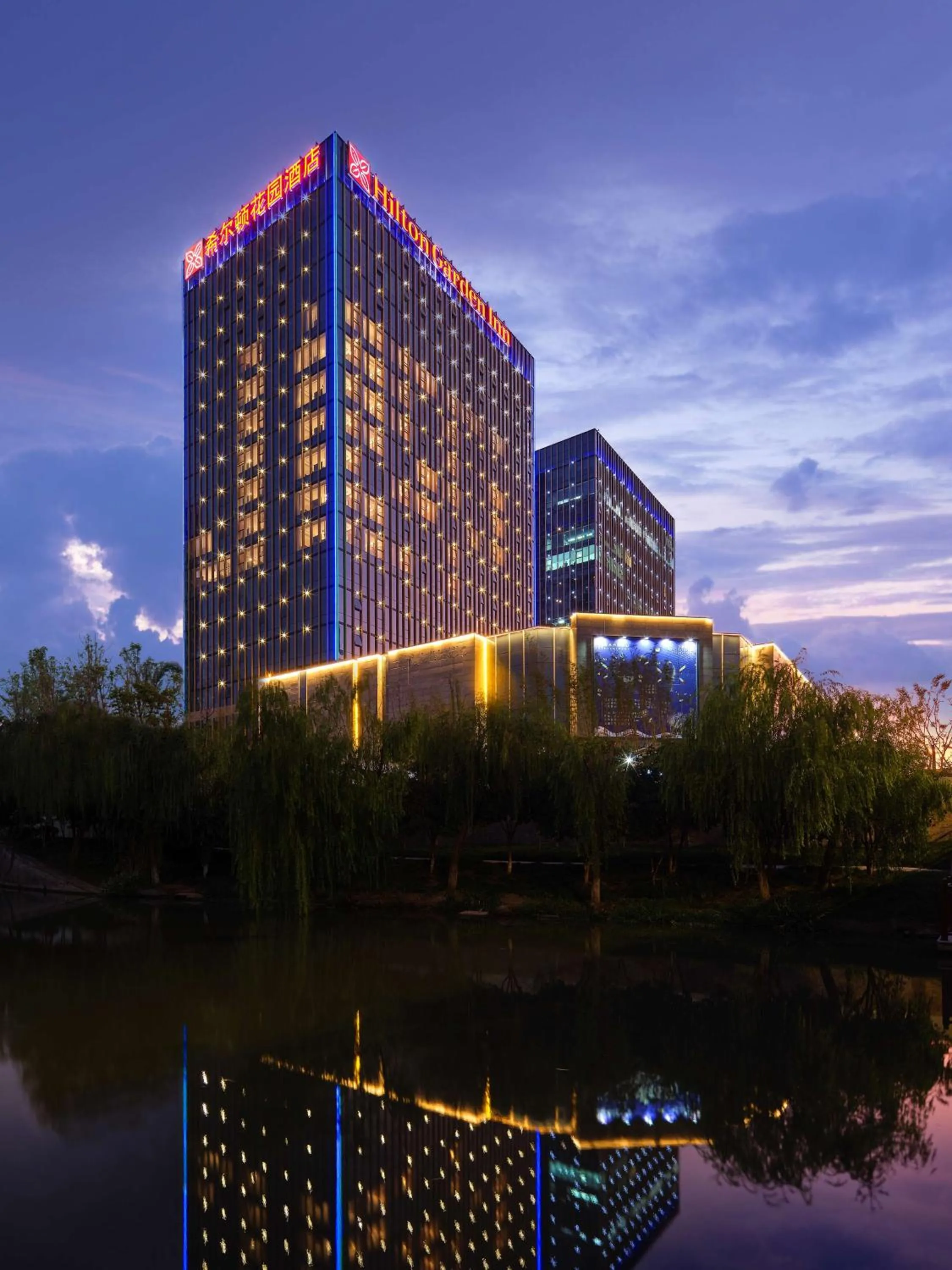 Property building in Hilton Garden Inn Hangzhou Xixi Zijingang