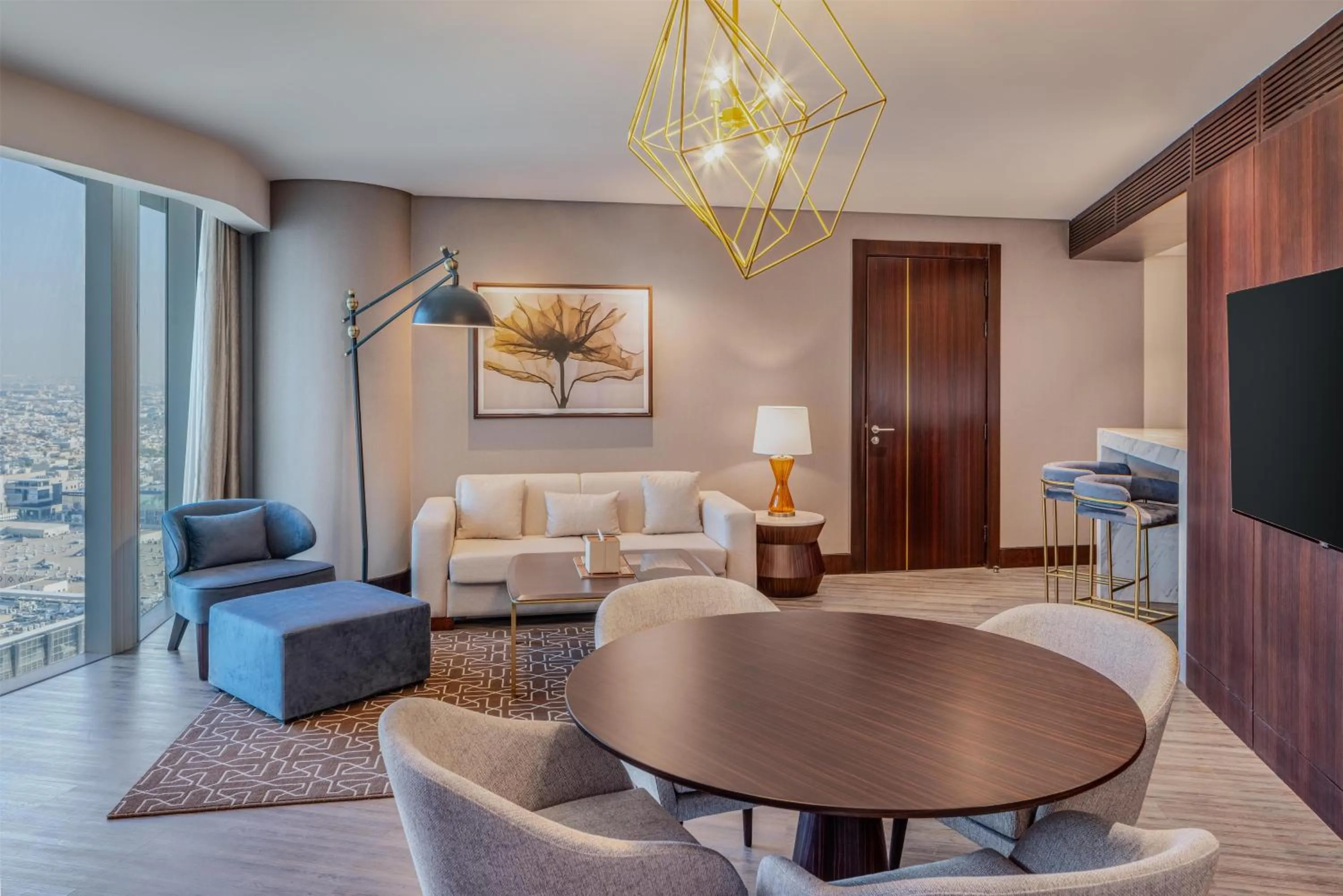 Living room in Hilton Riyadh Olaya