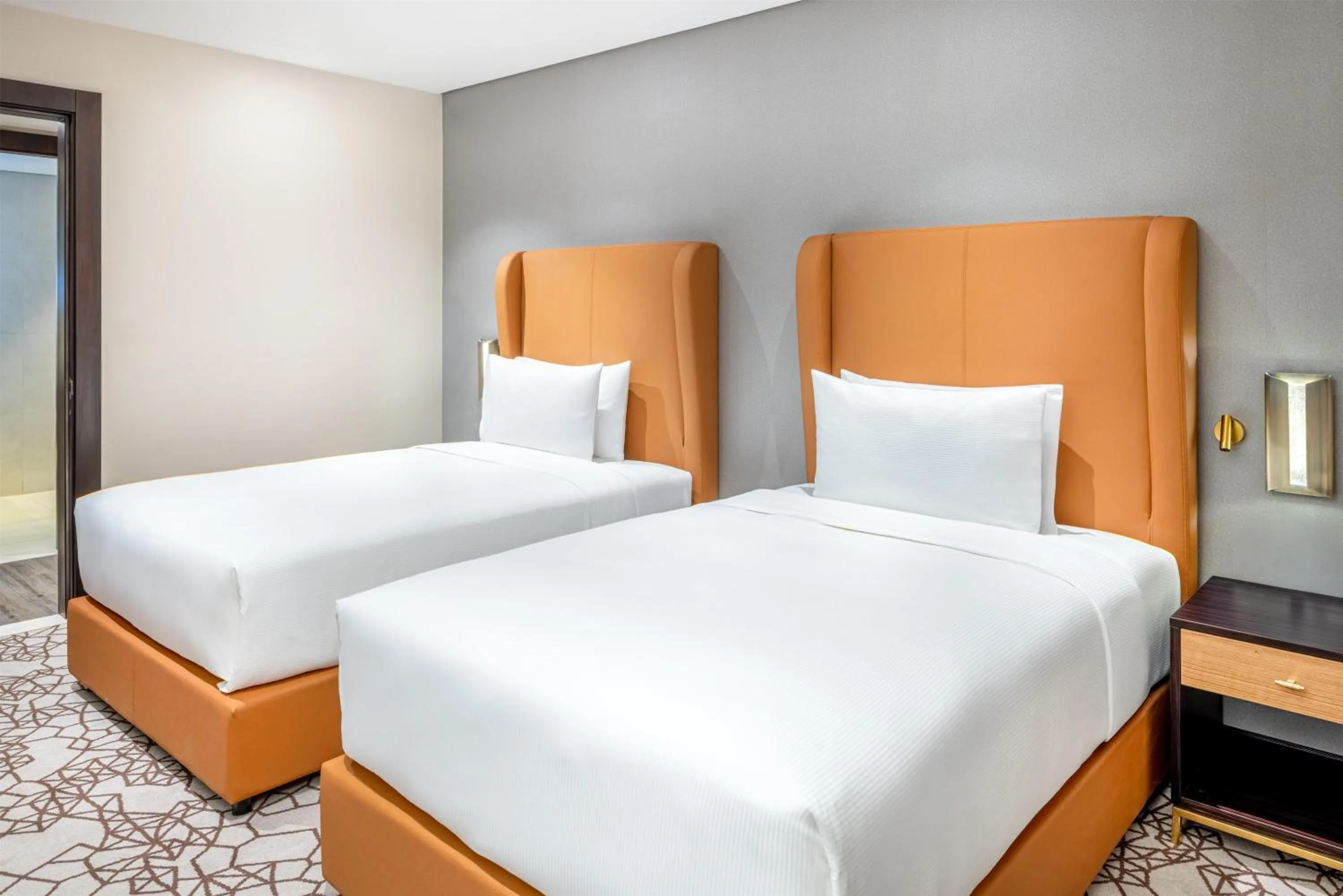 Bed in Hilton Riyadh Olaya