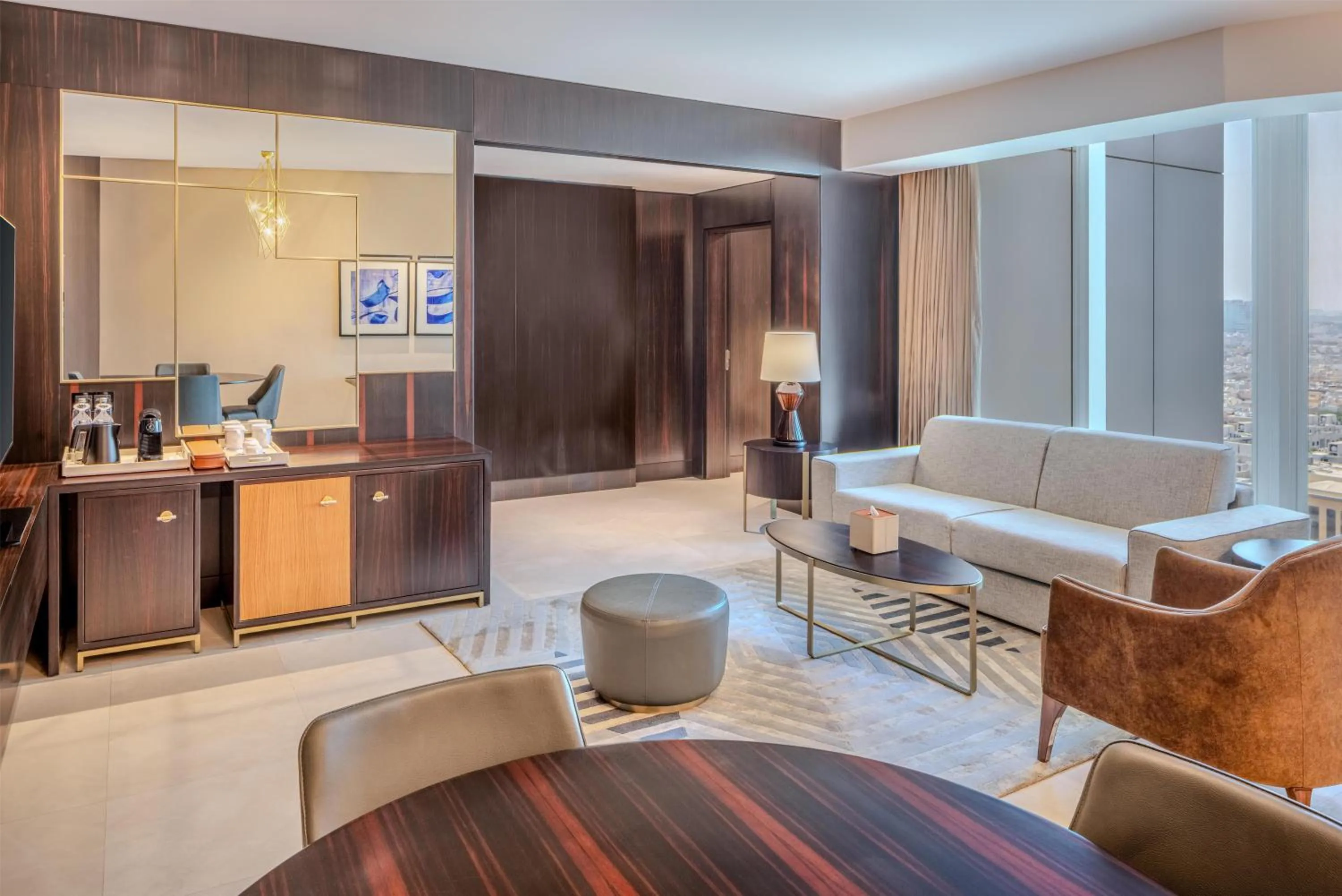 Living room in Hilton Riyadh Olaya