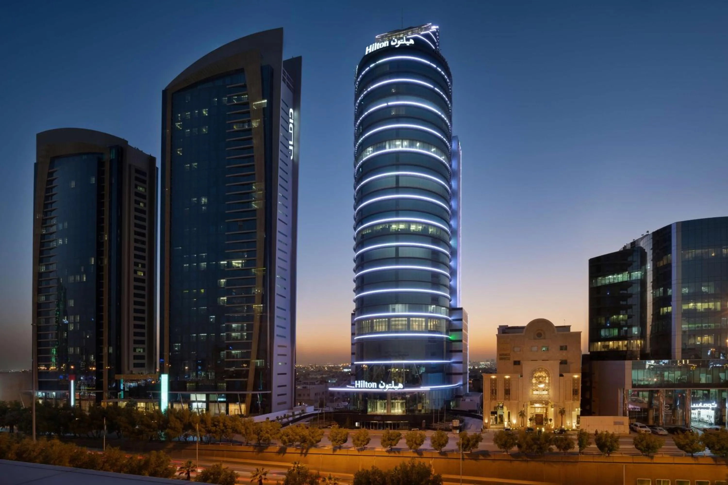 Property building in Hilton Riyadh Olaya