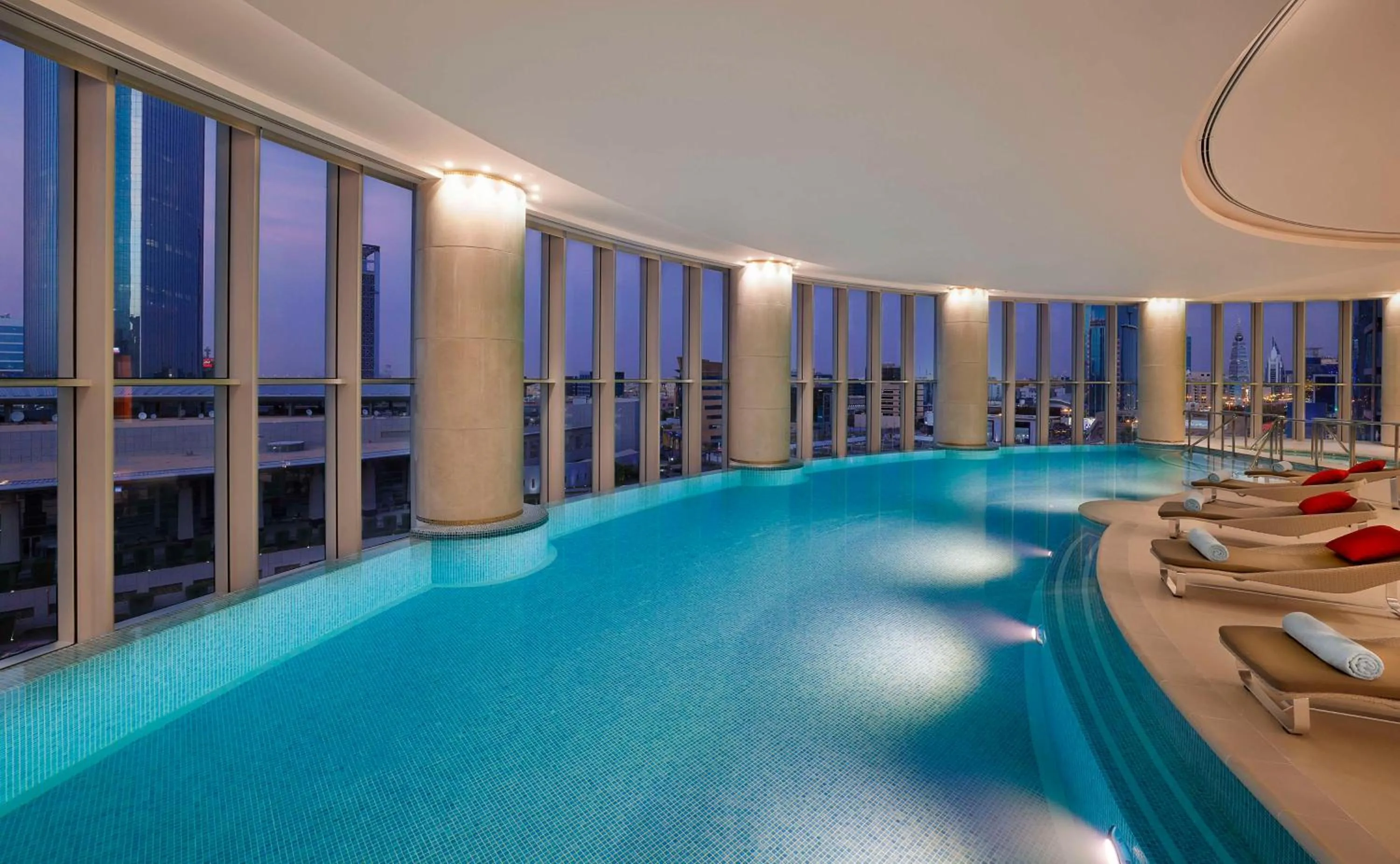 Pool view in Hilton Riyadh Olaya