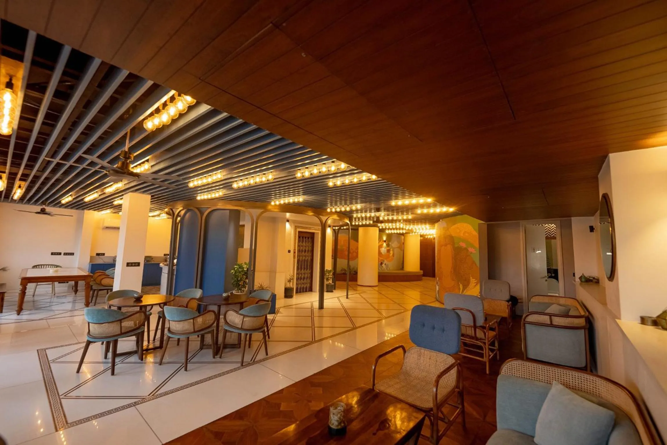 Seating area in EKAANTA