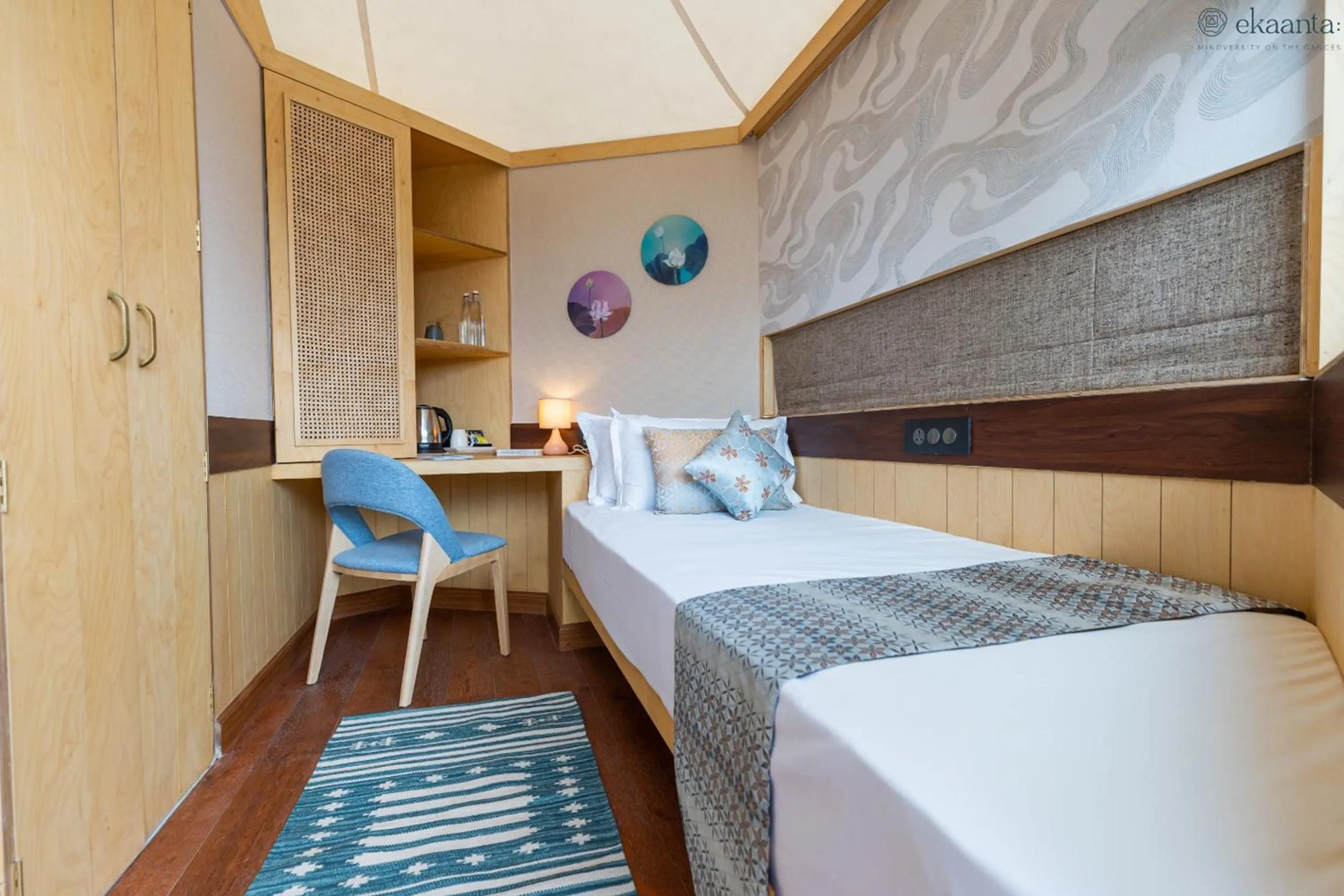 Bedroom, Bed in EKAANTA