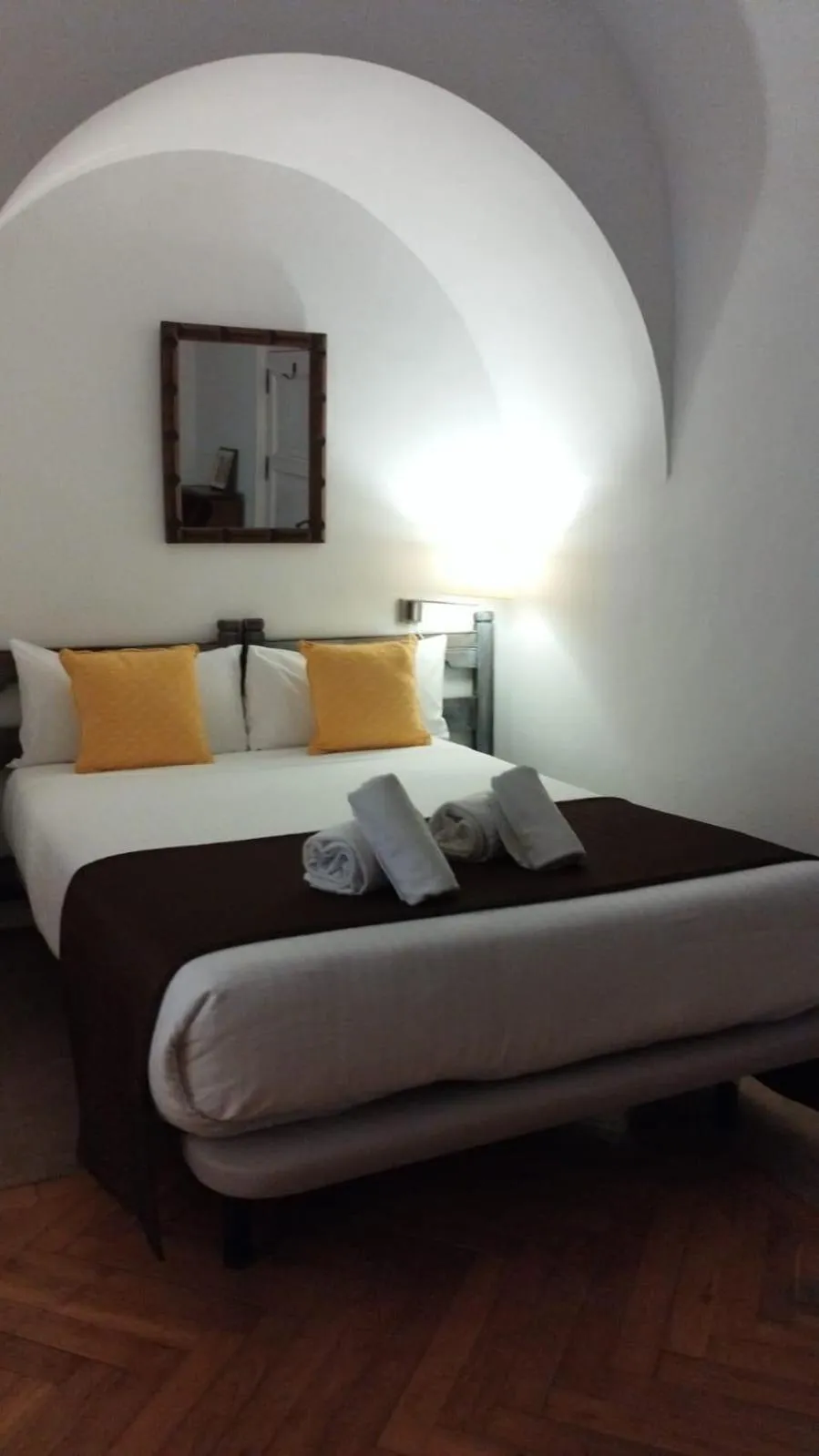 Bed in Hospedería Santa Cruz