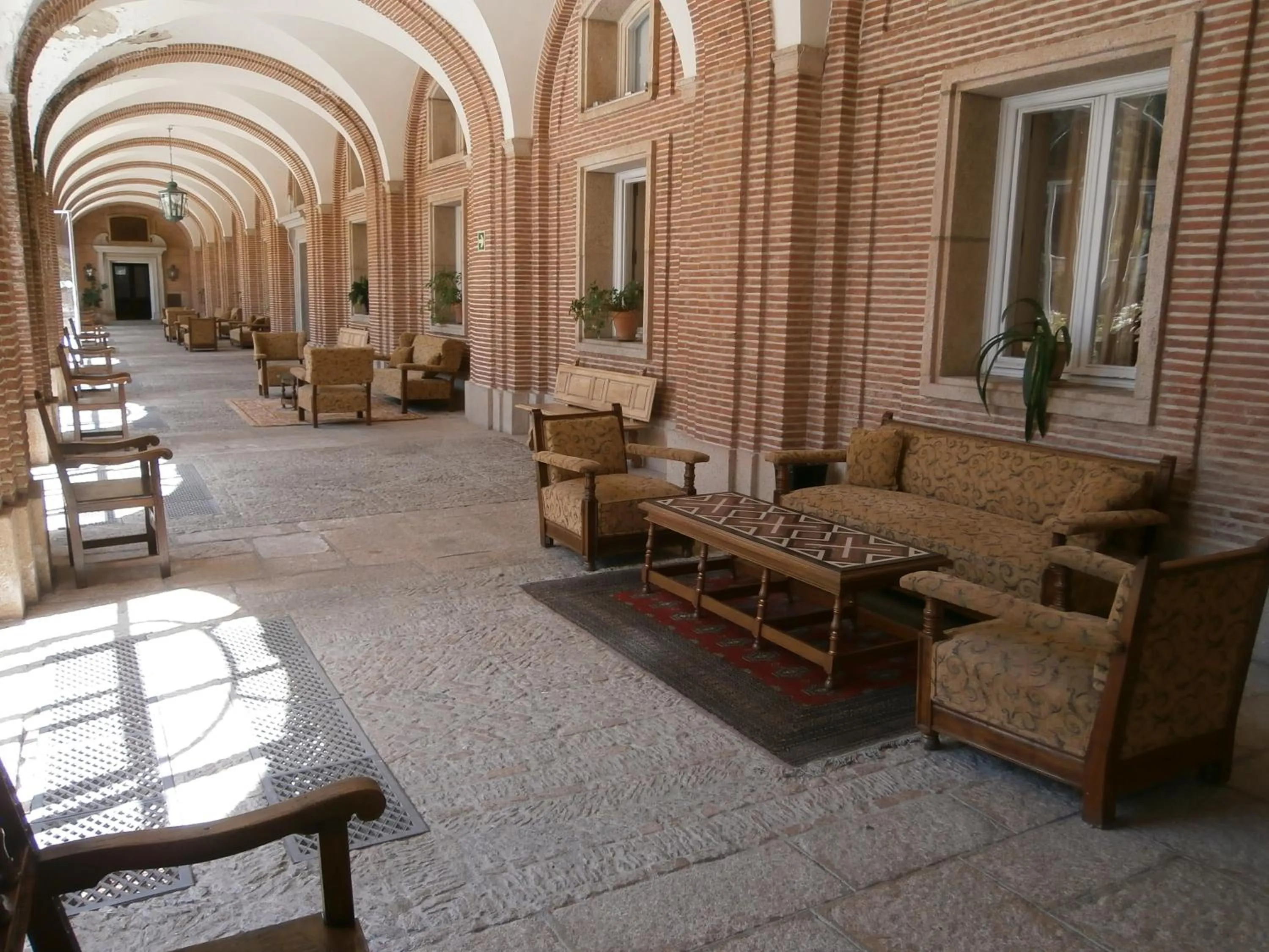 Area and facilities in Hospedería Santa Cruz