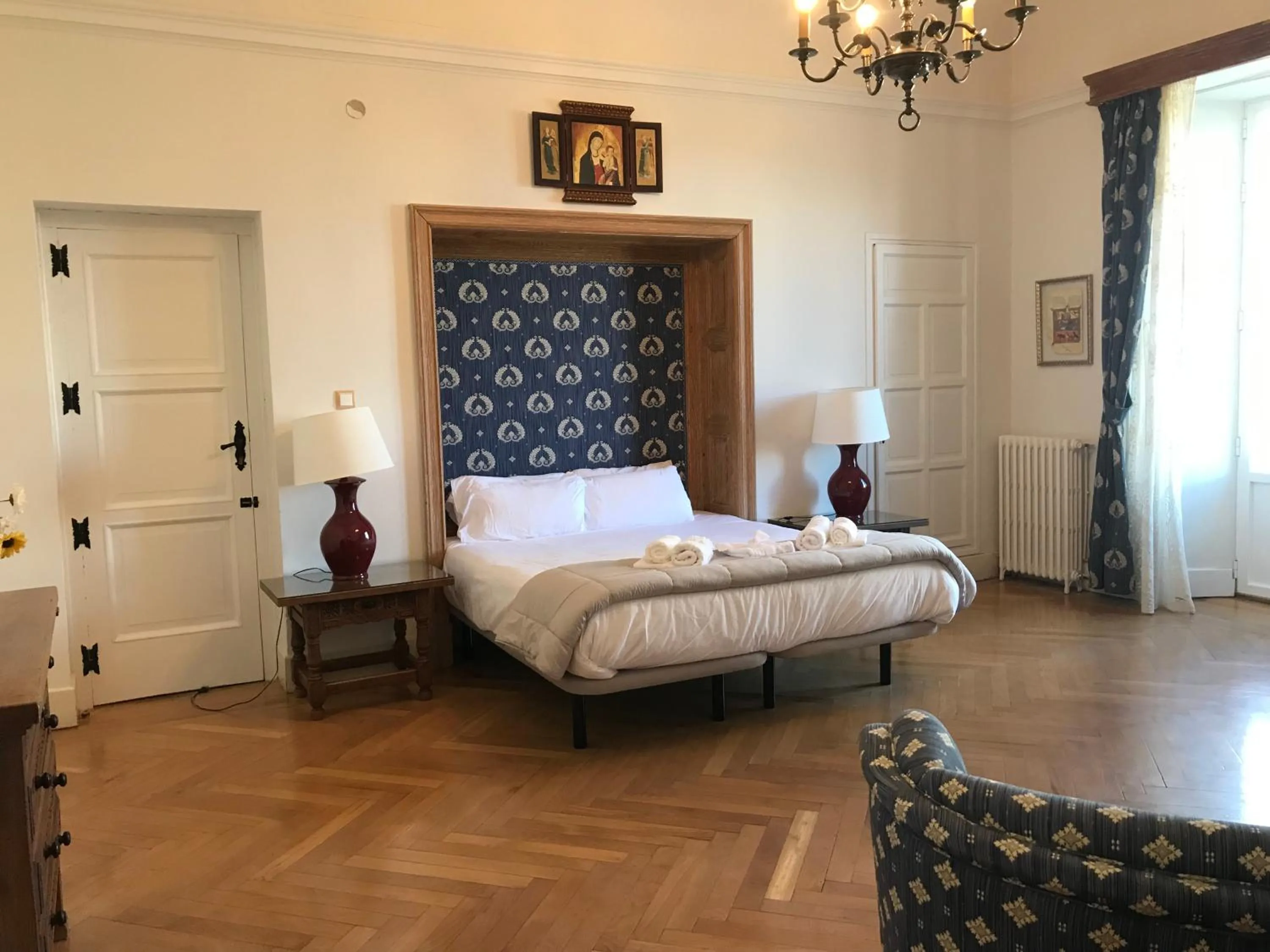 Bedroom, Bed in Hospedería Santa Cruz