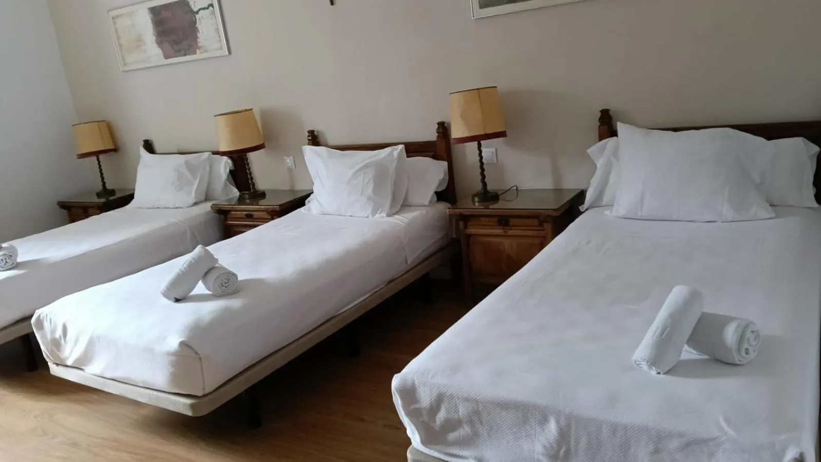 Bed in Hospedería Santa Cruz