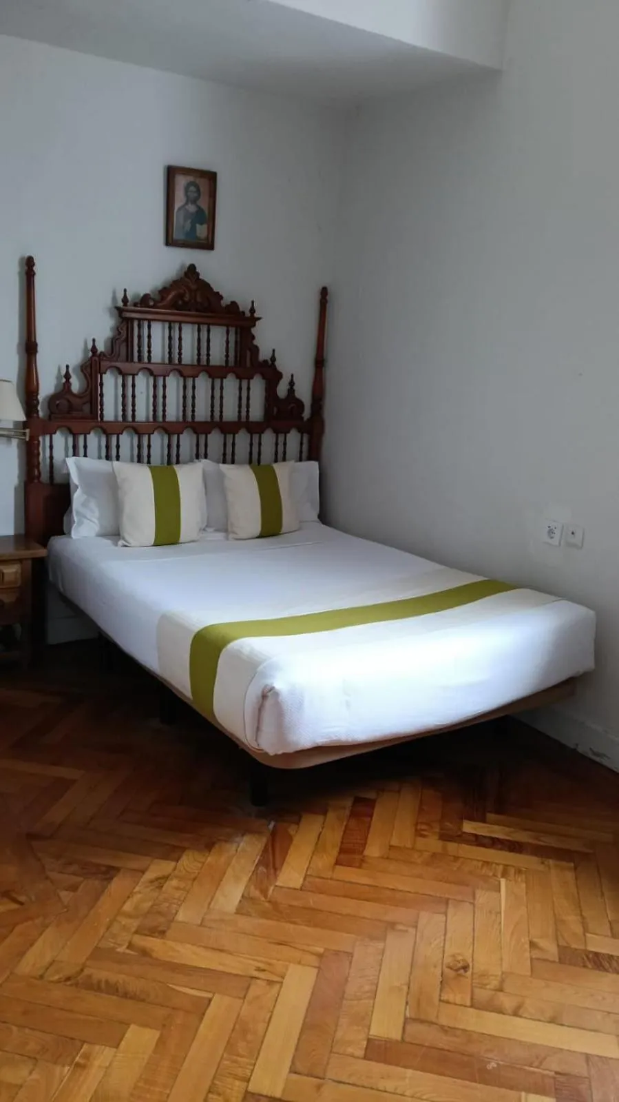 Bed in Hospedería Santa Cruz