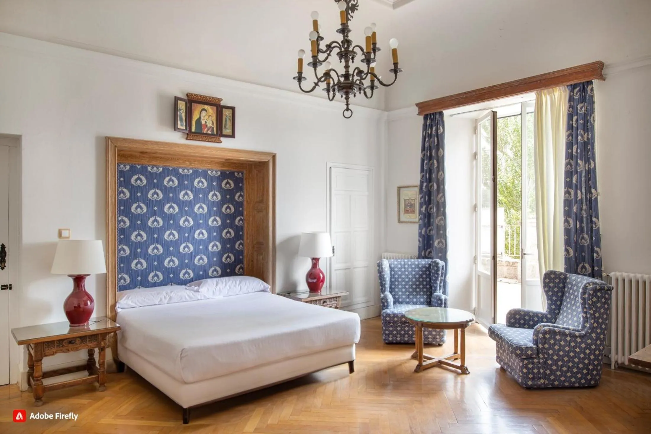 Bedroom, Bed in Hospedería Santa Cruz