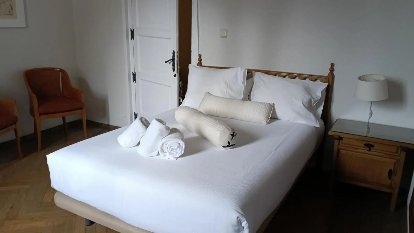 Bedroom, Bed in Hospedería Santa Cruz