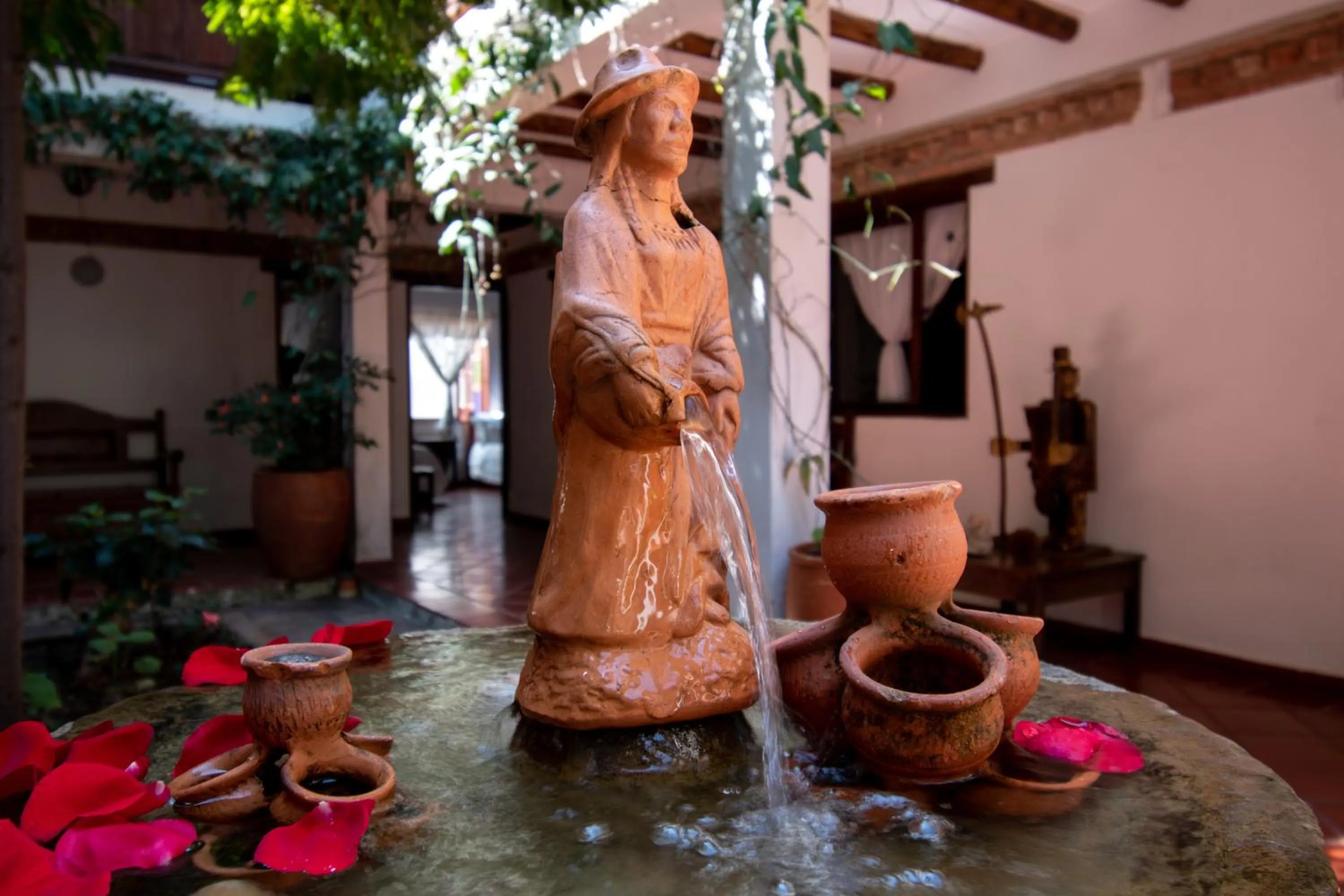 Property building in Hotel Villa Luna