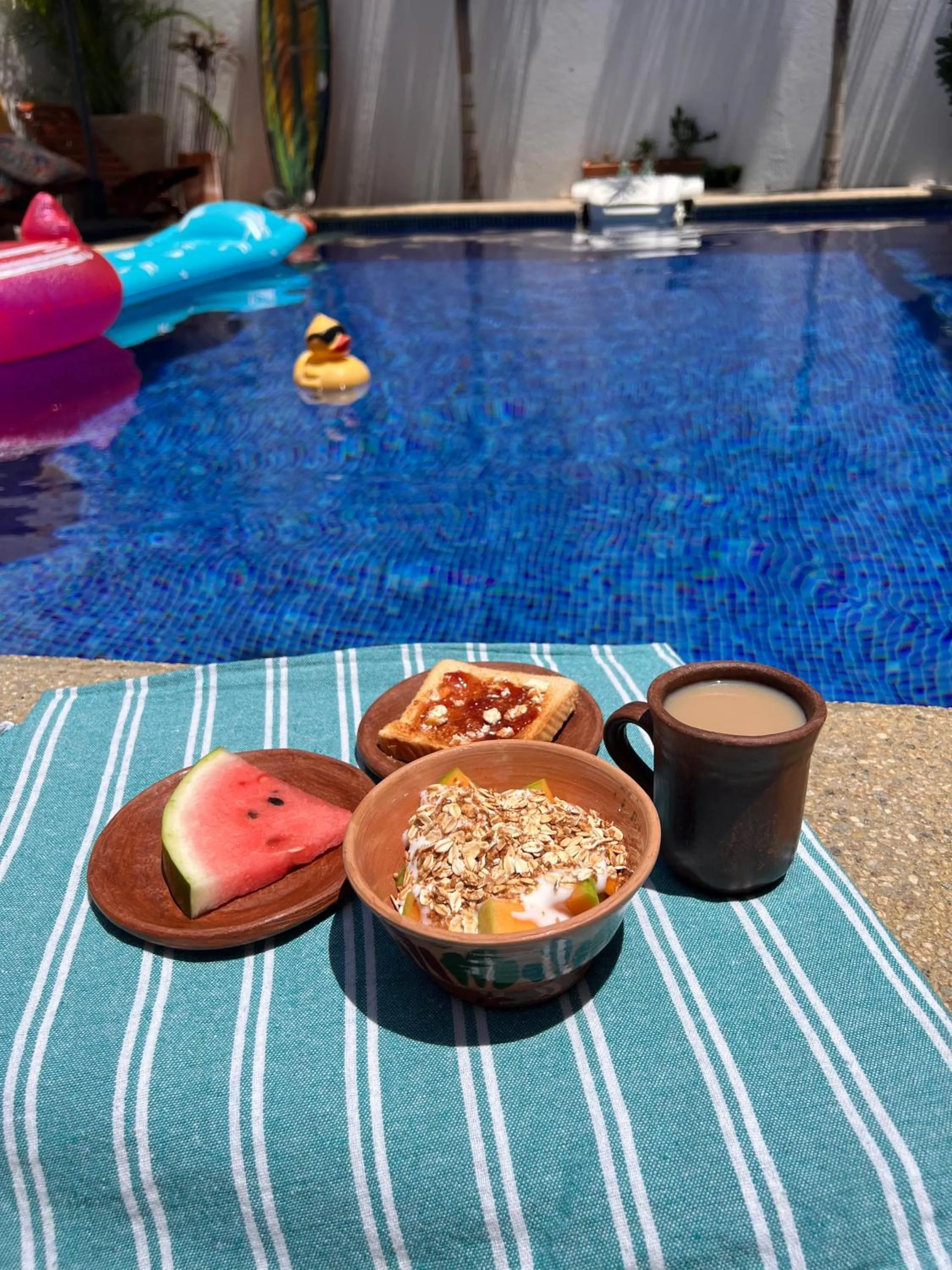 Breakfast in Punta Kai Hotel & Hostal