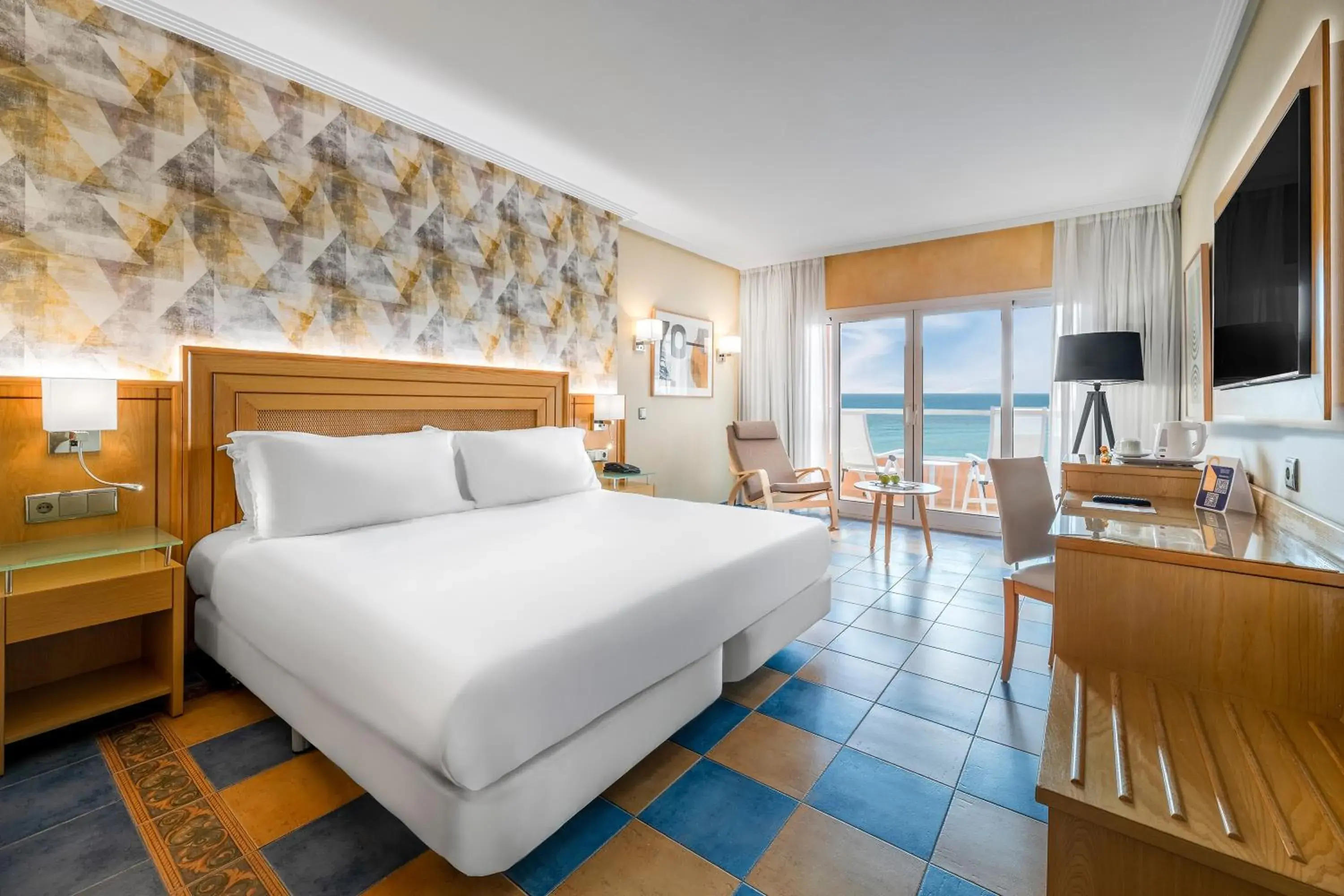 Double or Twin Room with Sea View (2 Adults + 1 Child) in Elba Sara Beach & Golf Resort Double or Twin Room with Sea View (2 Adults + 1 Child) in Elba Sara Beach & Golf Resort