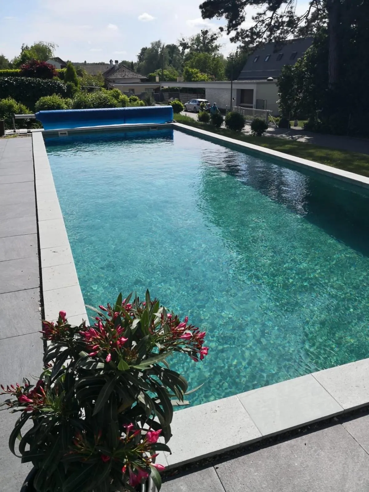 Swimming pool in Morat Gaste Zimmer