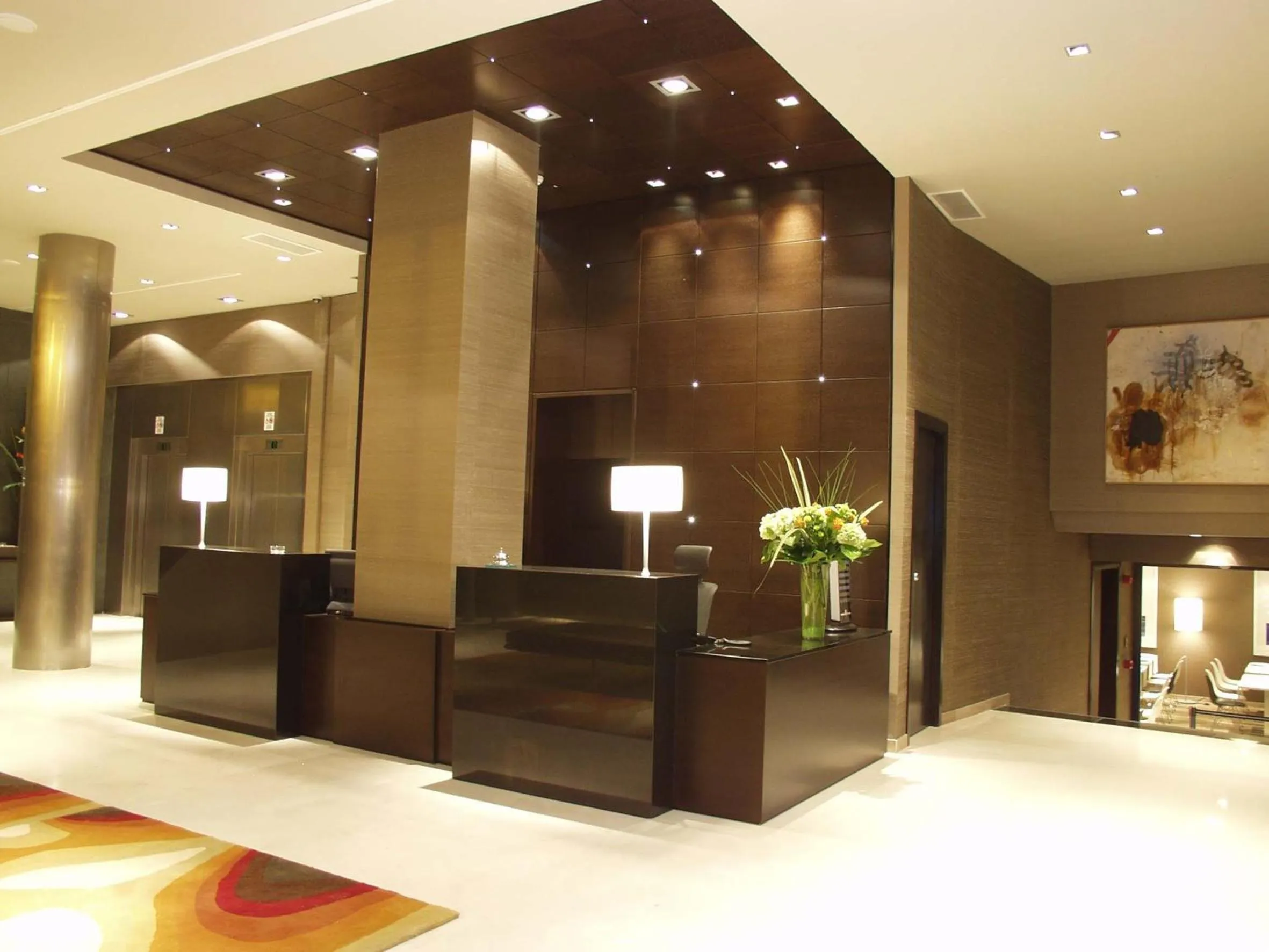 Lobby or reception in Hotel Conqueridor
