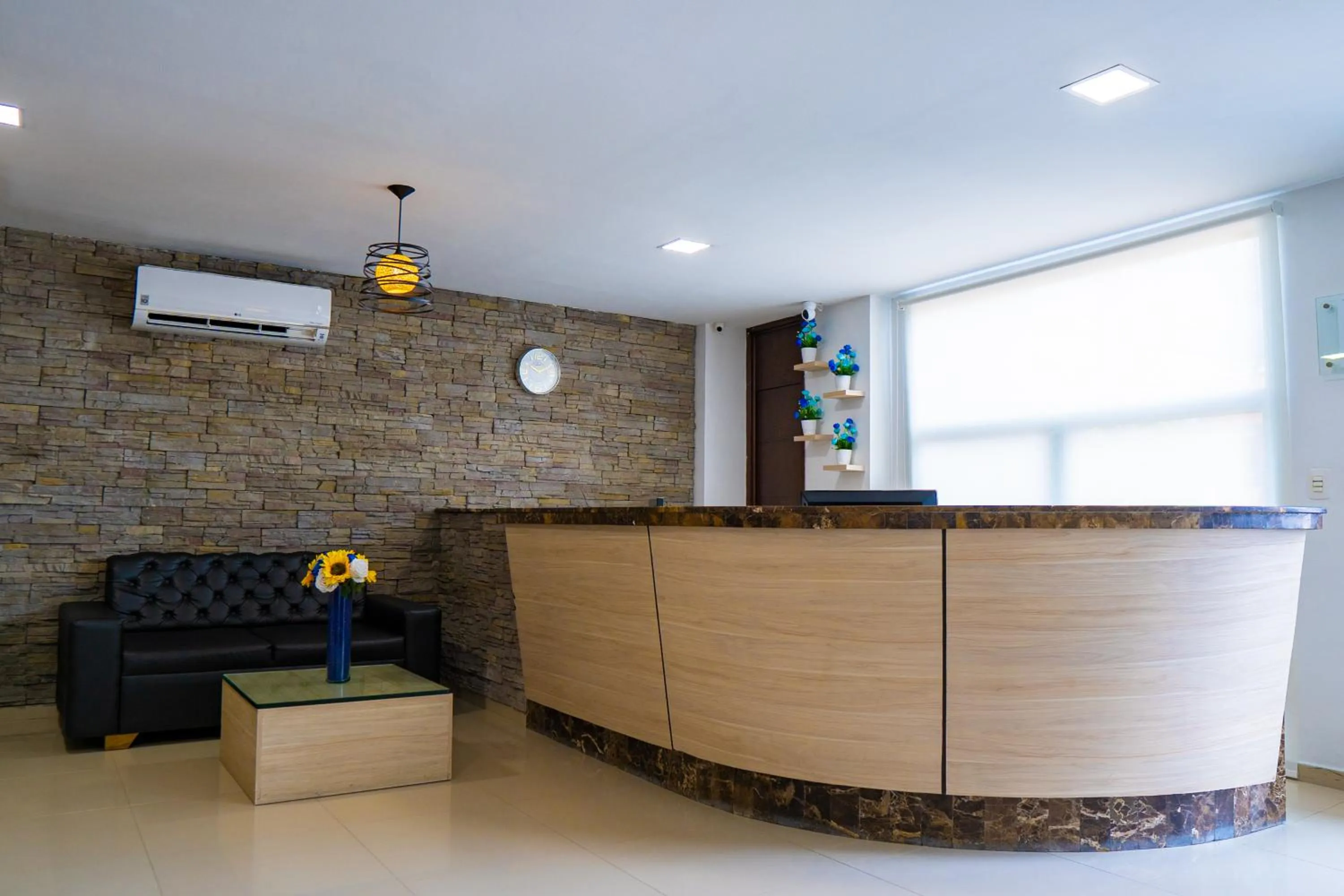 Lobby or reception in Hotel San Gabriel