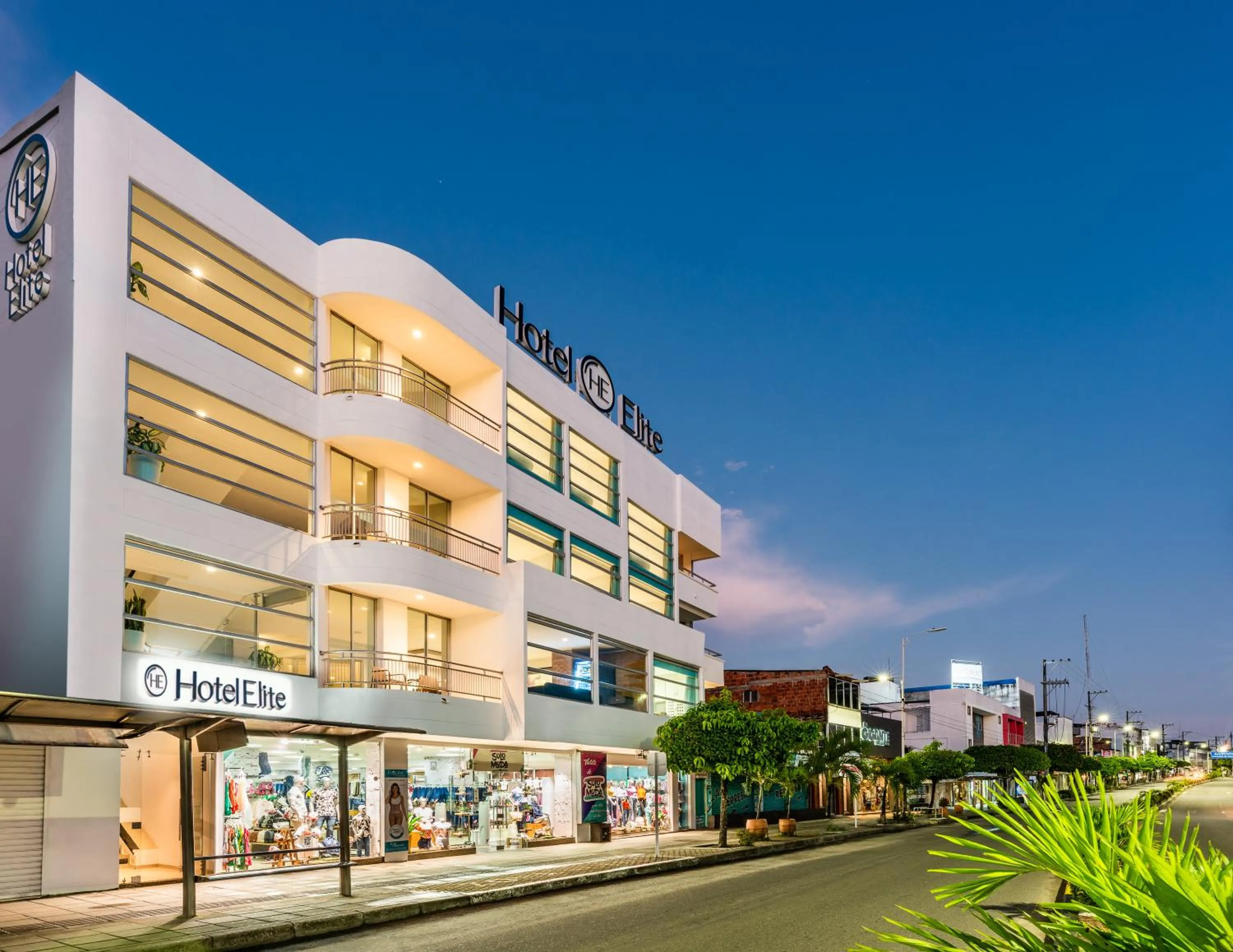 Property building in Hotel Elite