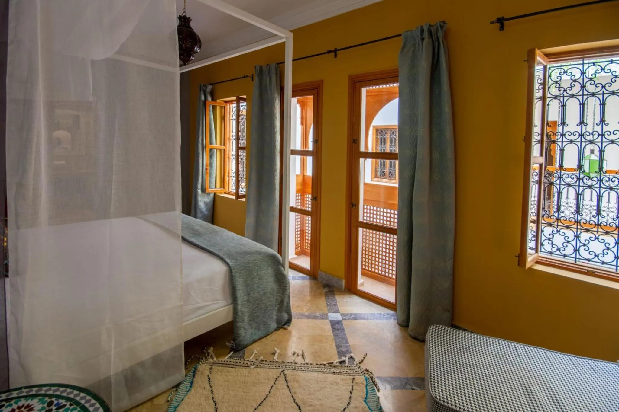 Bedroom, Bed in Riad SofYan & Spa