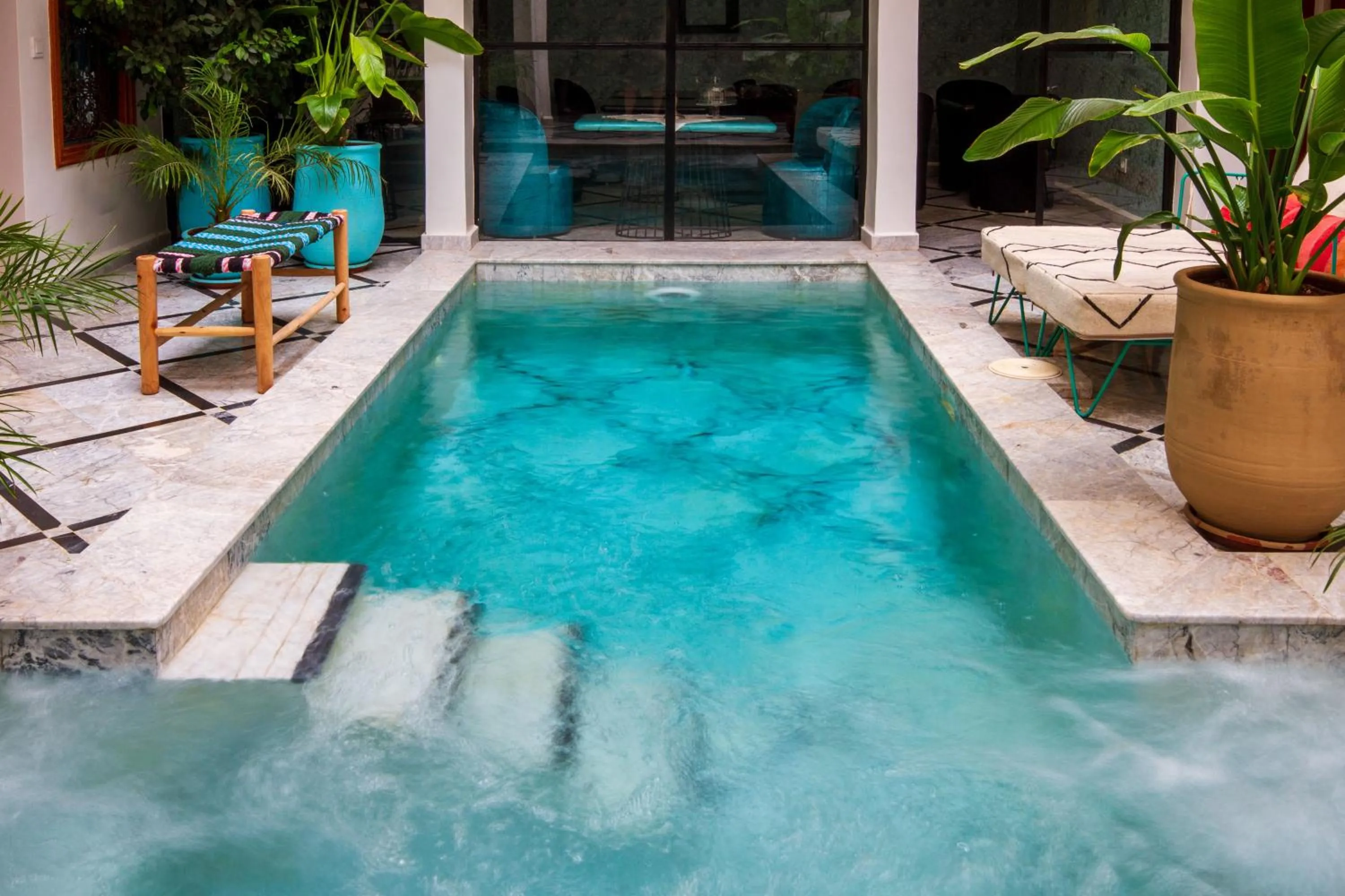 Patio in Riad SofYan & Spa