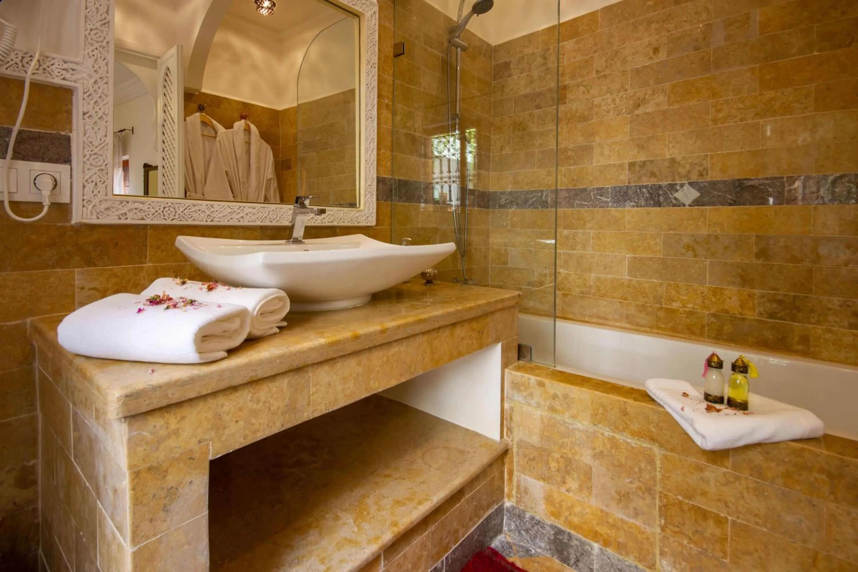 Bathroom in Riad SofYan & Spa