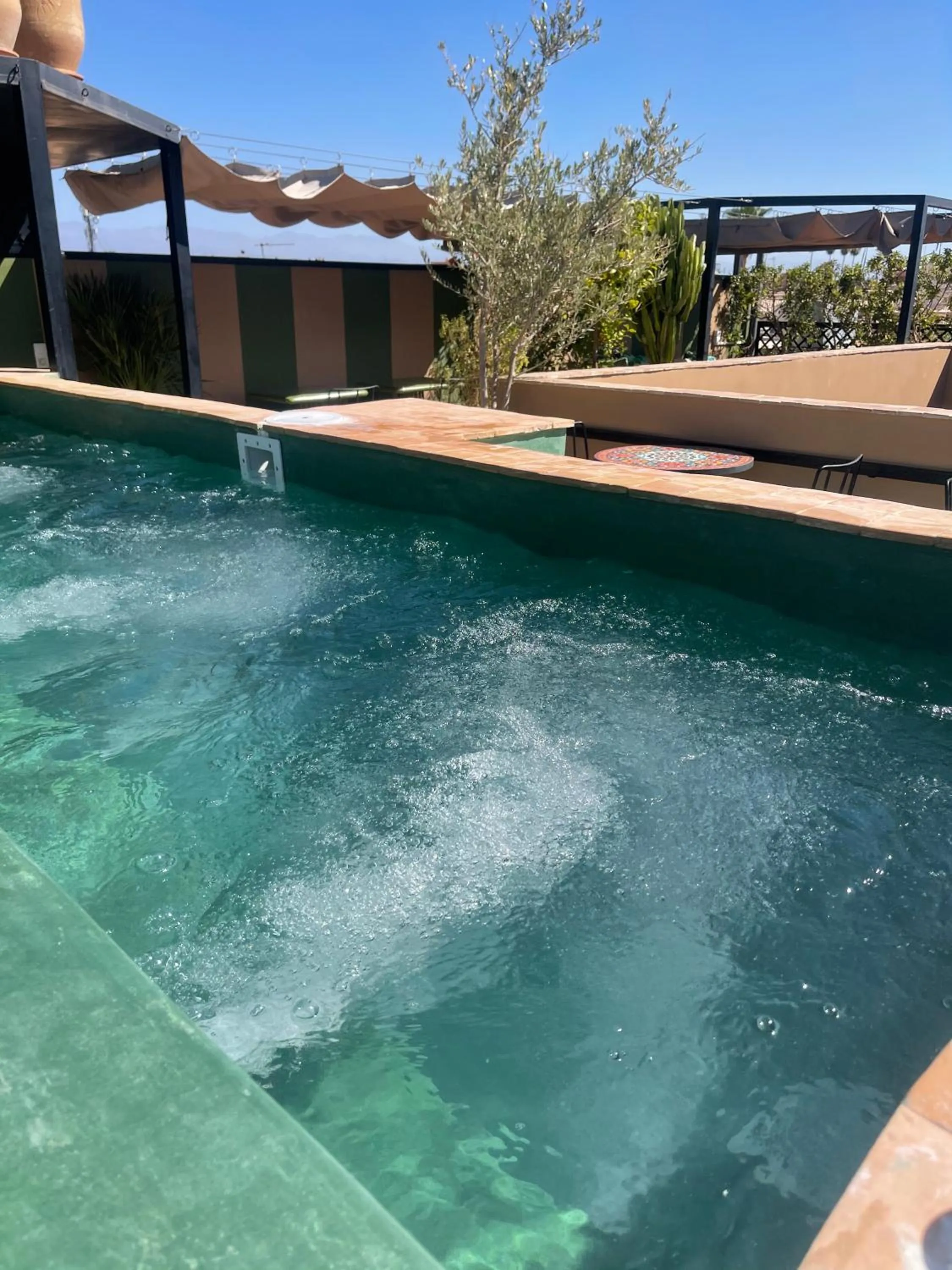 Swimming pool in Riad SofYan & Spa