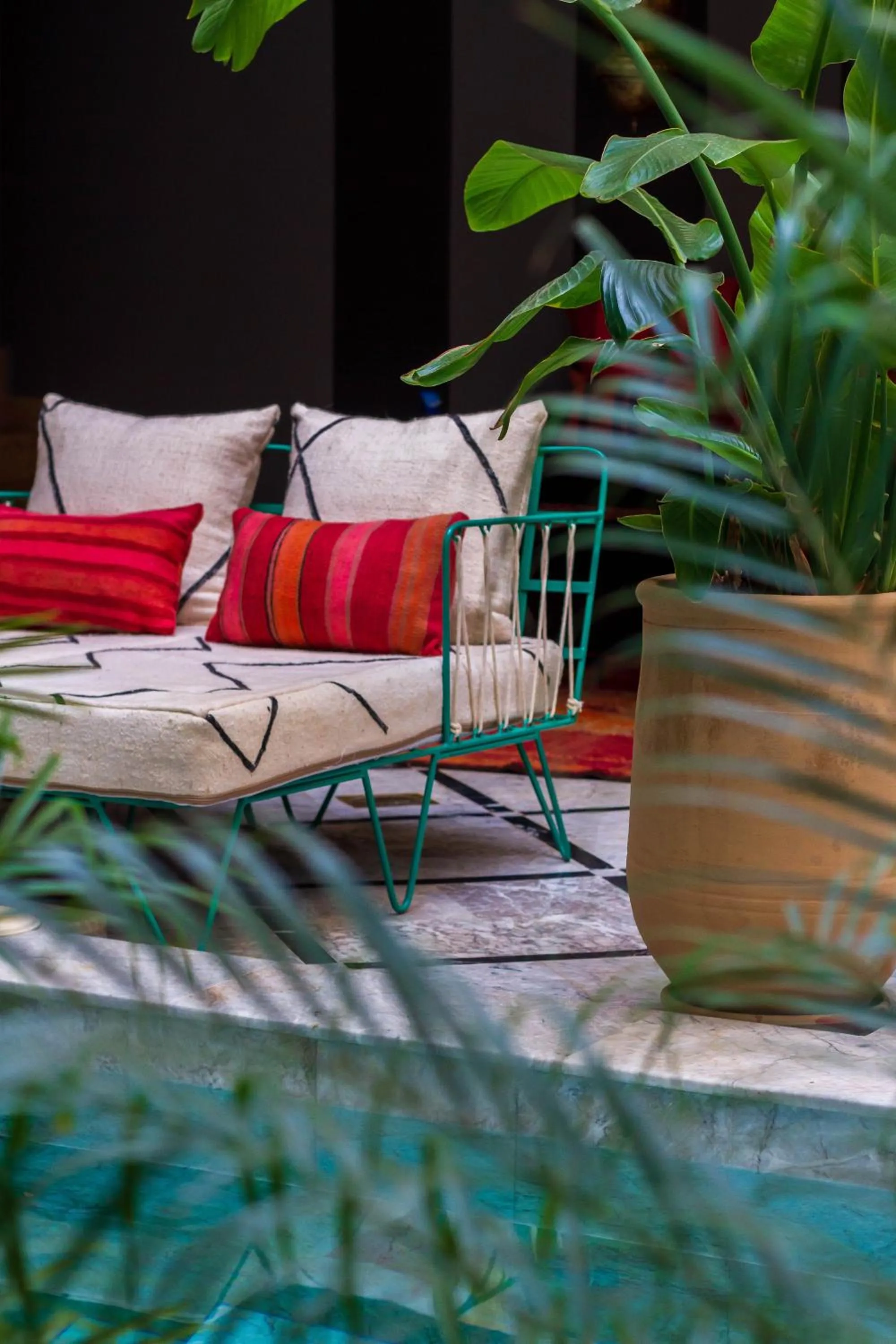 Patio in Riad SofYan & Spa