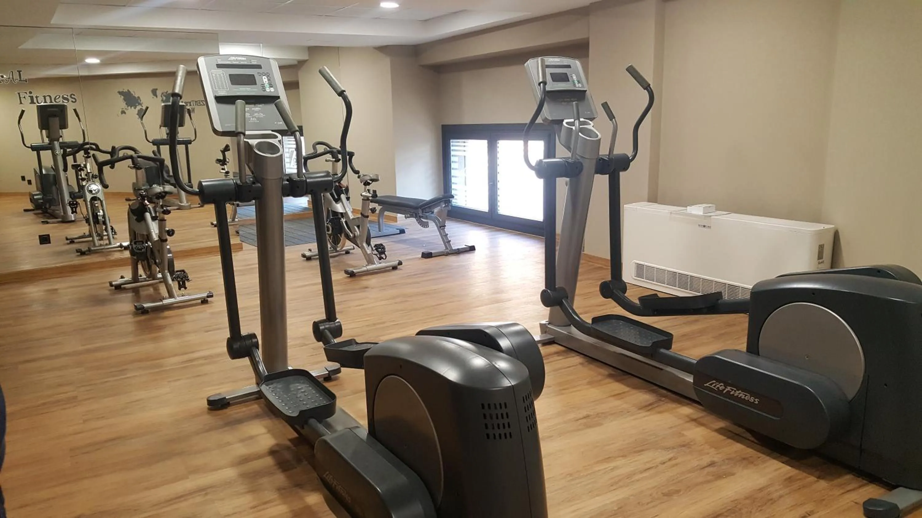 Fitness centre/facilities in Hotel Zentral Parque