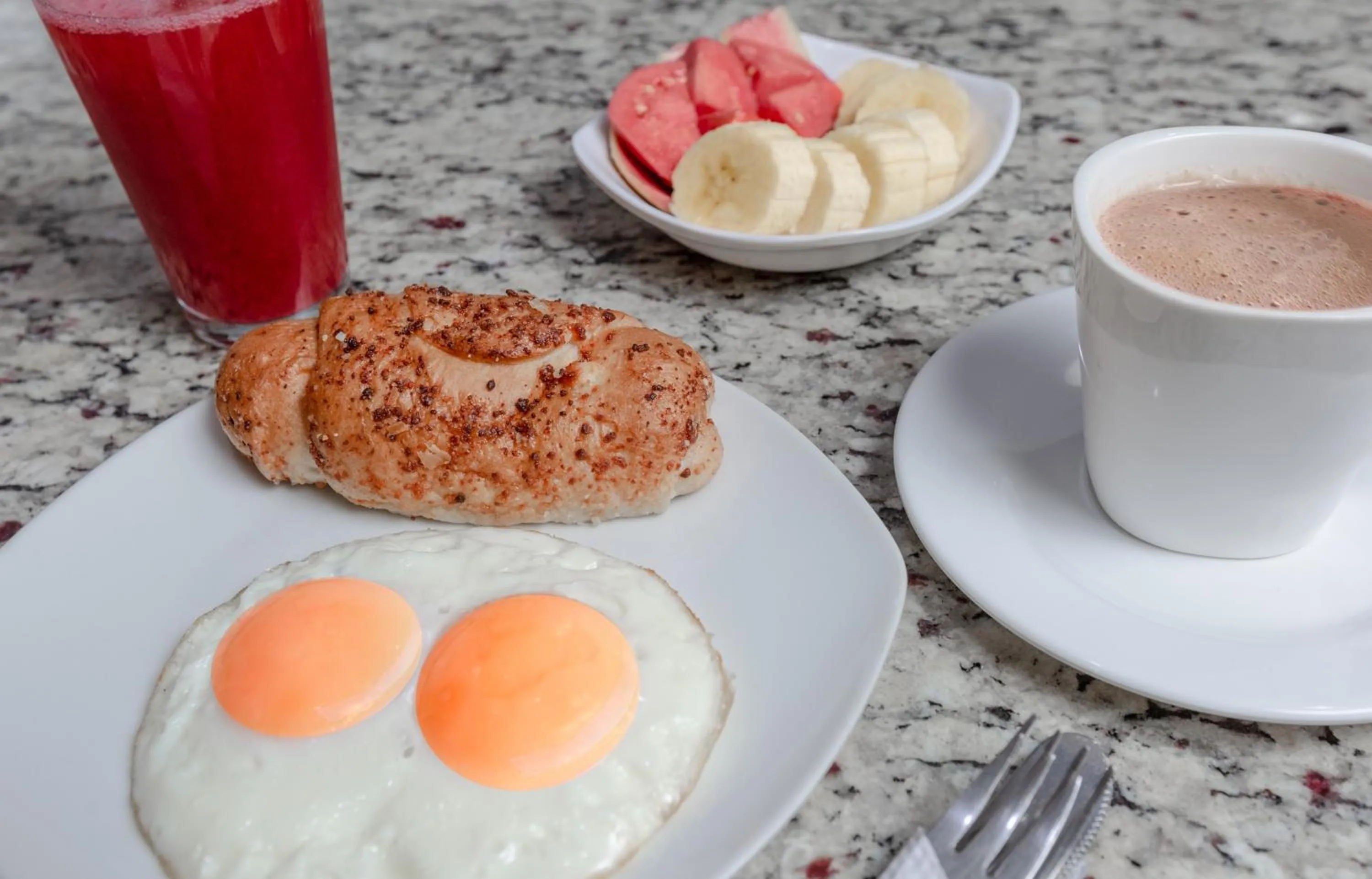 Breakfast in Hotel Casa Quinta Embajada