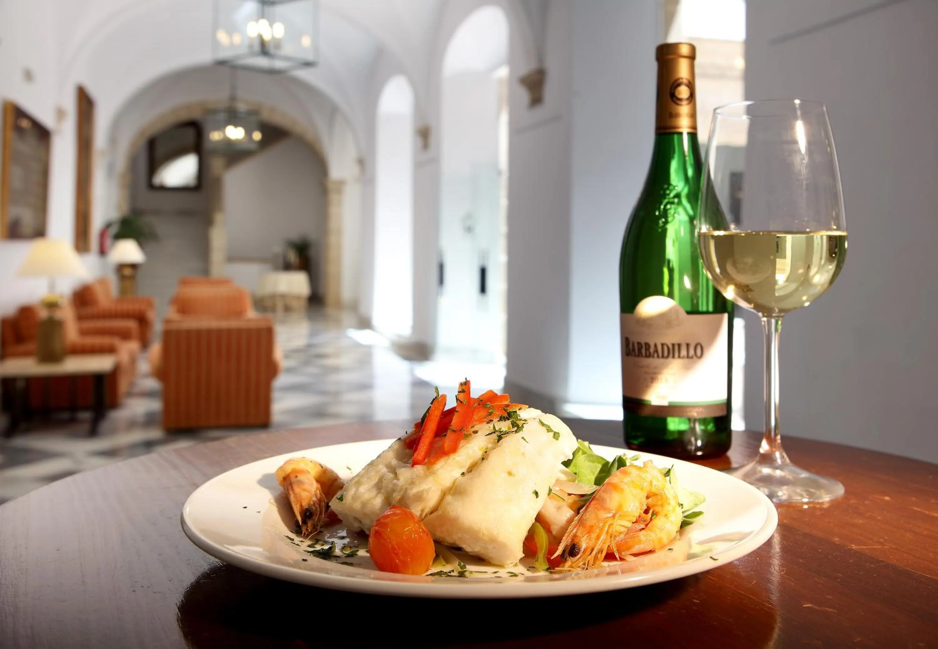 Food close-up in Crisol Monasterio de San Miguel