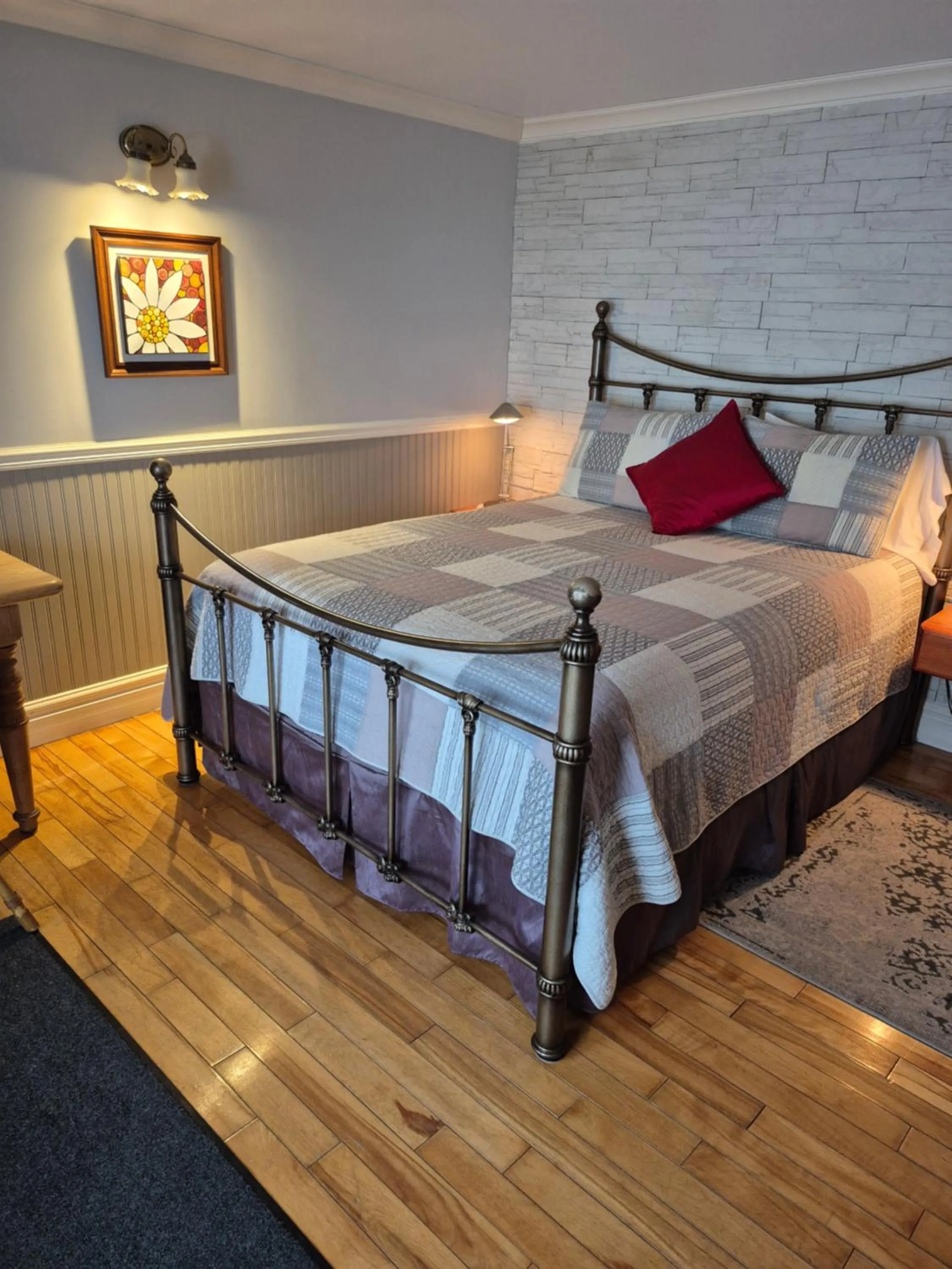 Bed in Gîte Au Perchoir