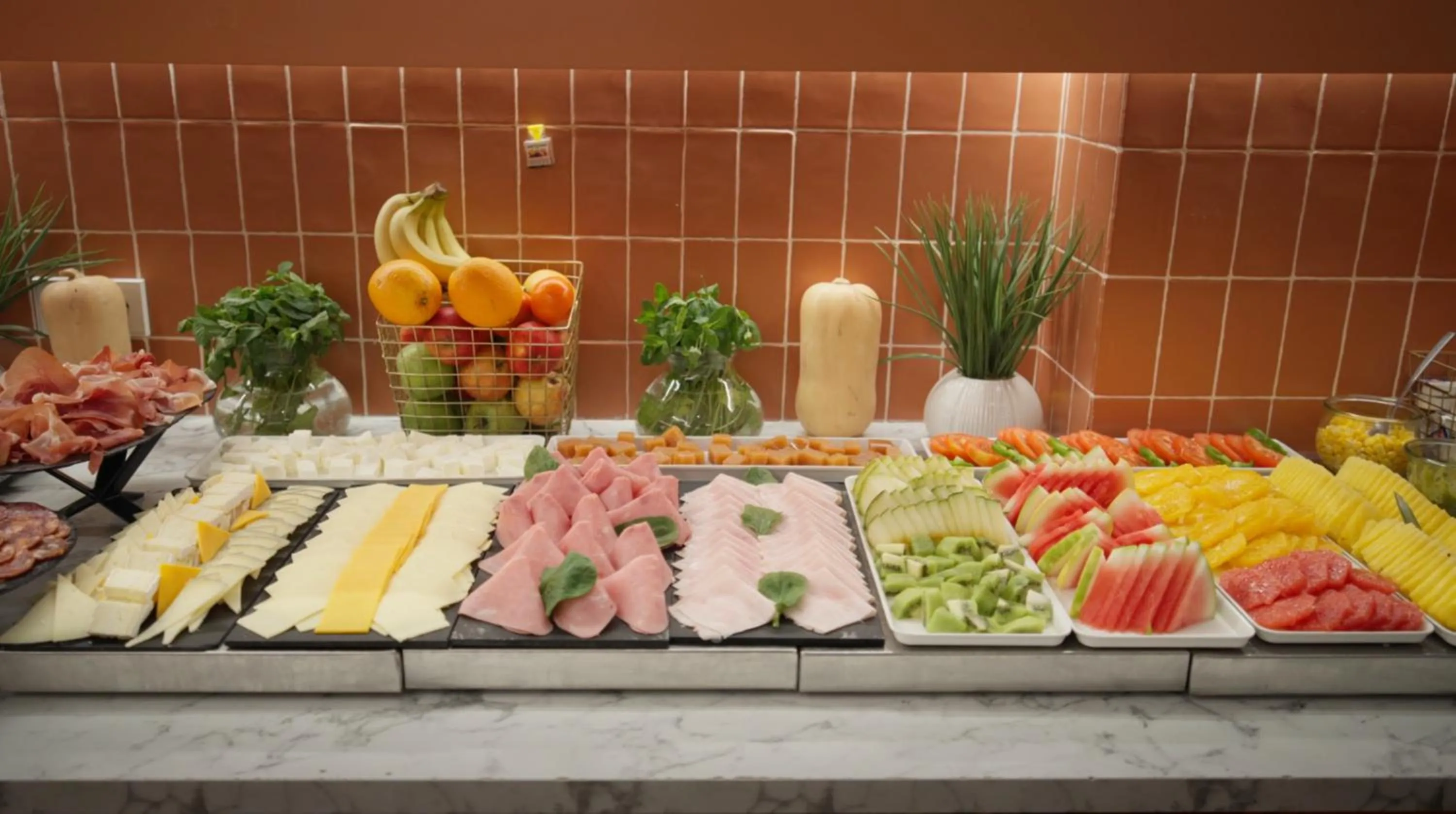 Buffet breakfast in Petit Palace Puerta del Sol