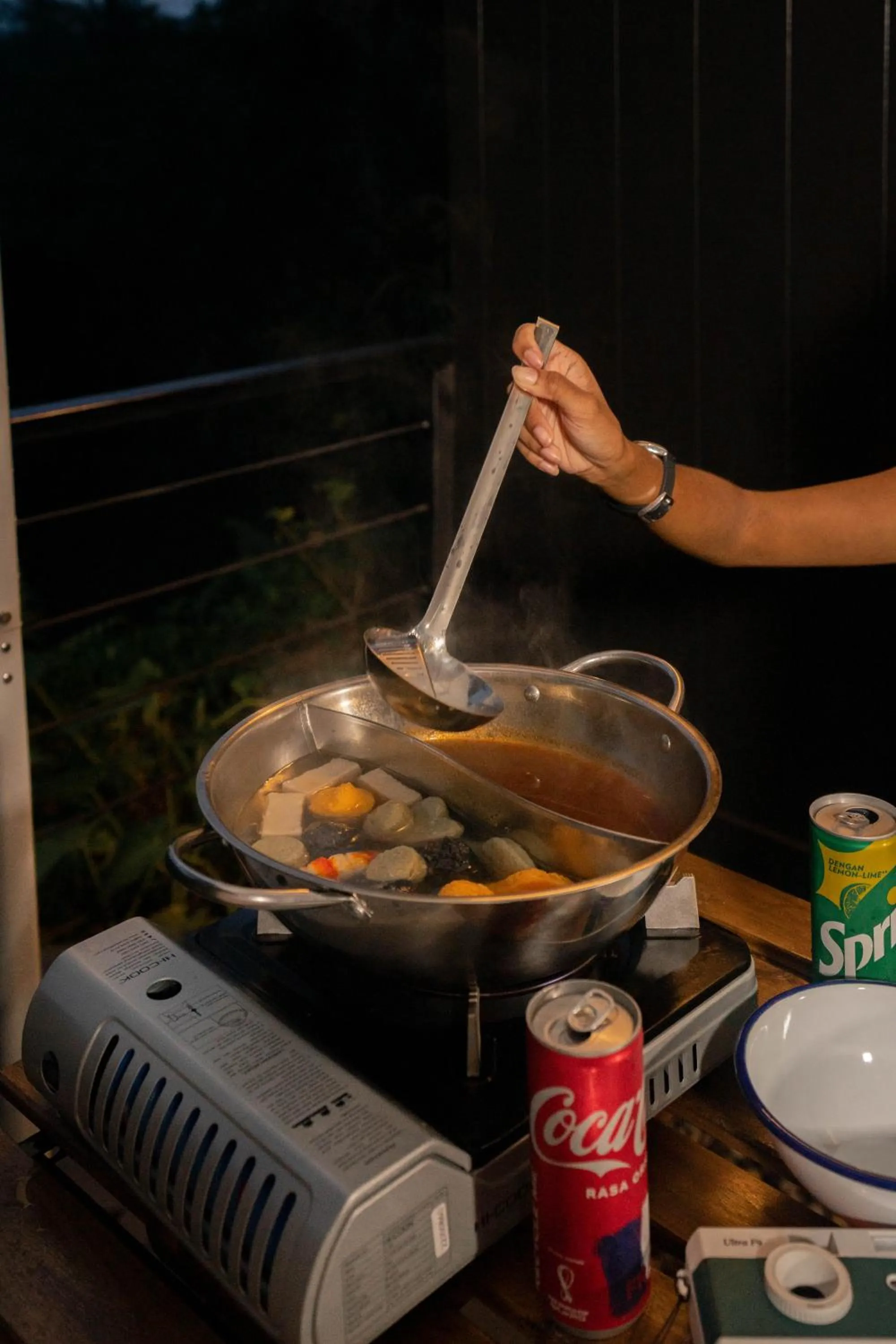 BBQ facilities in Bobocabin Ubud, Bali