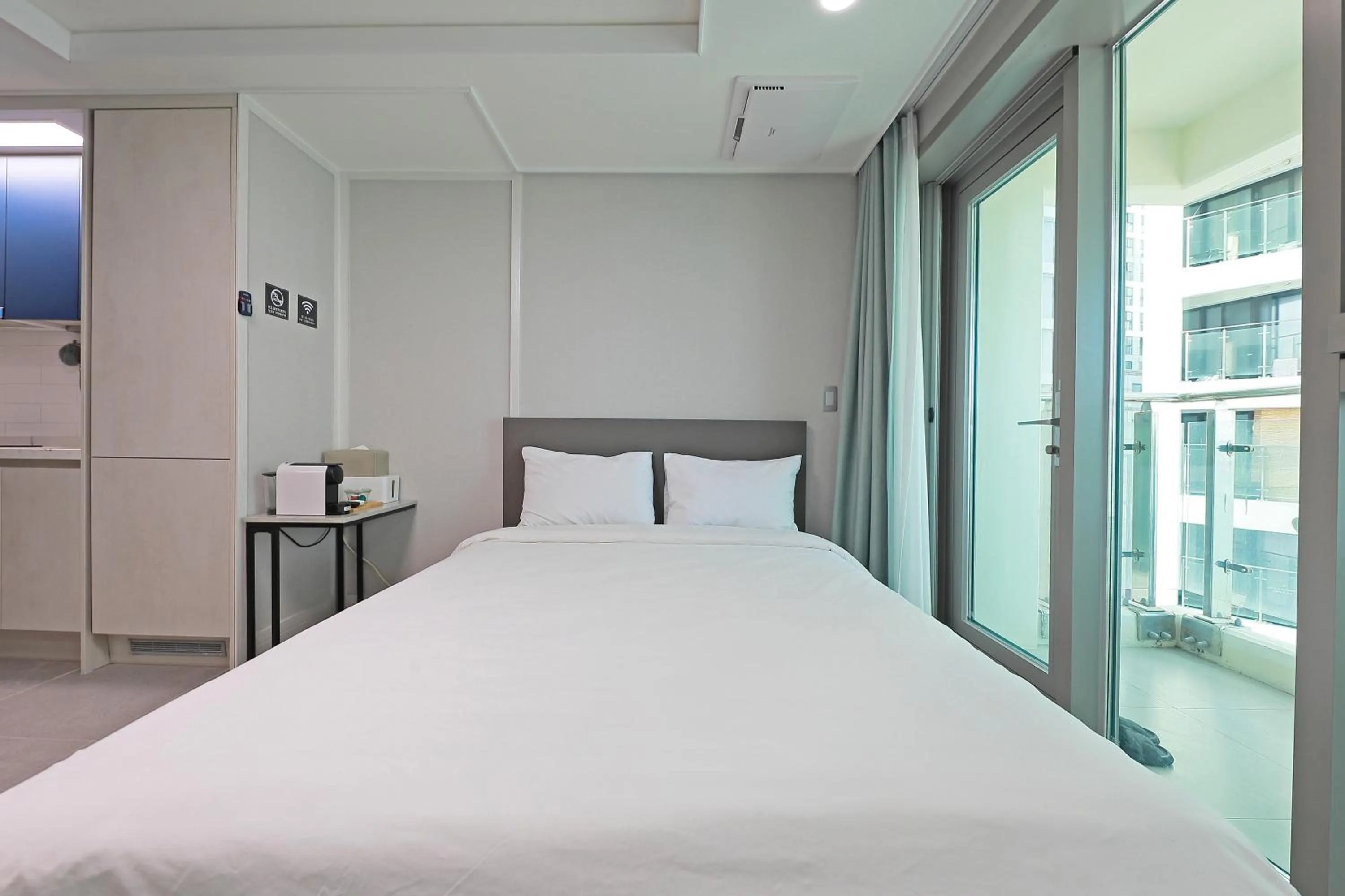 Bed in Elmomento Gwangan