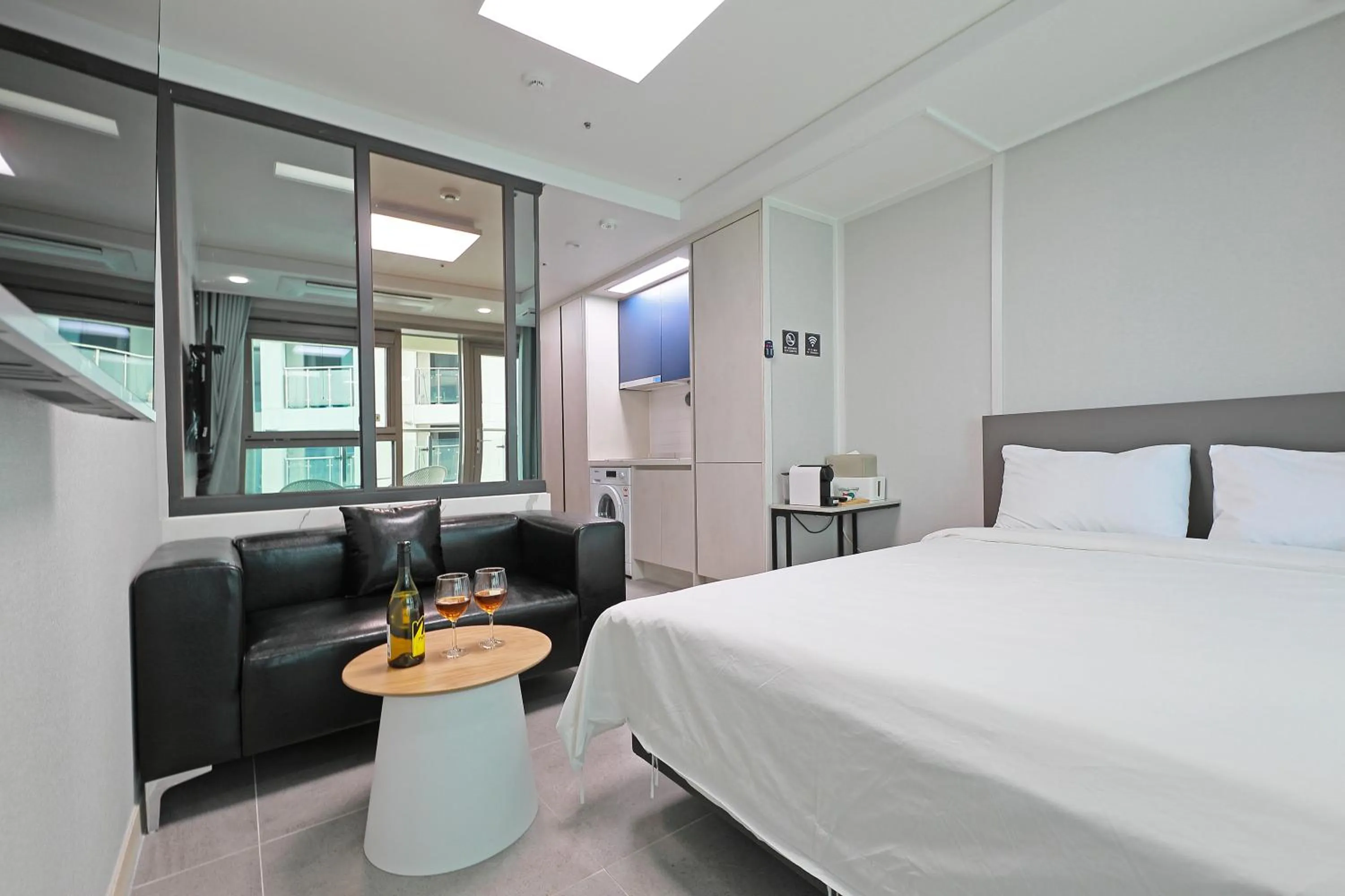 Bed in Elmomento Gwangan