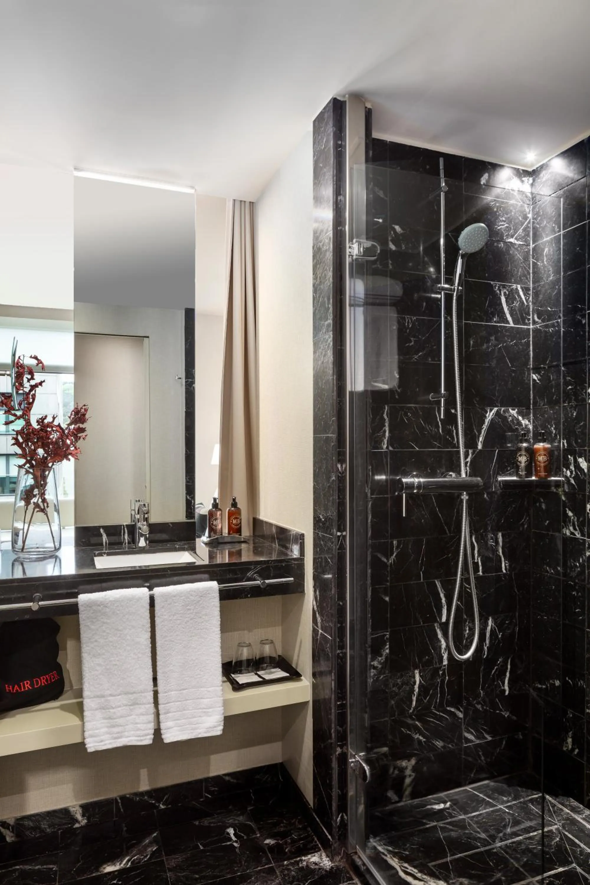 Shower in Hotel Miró