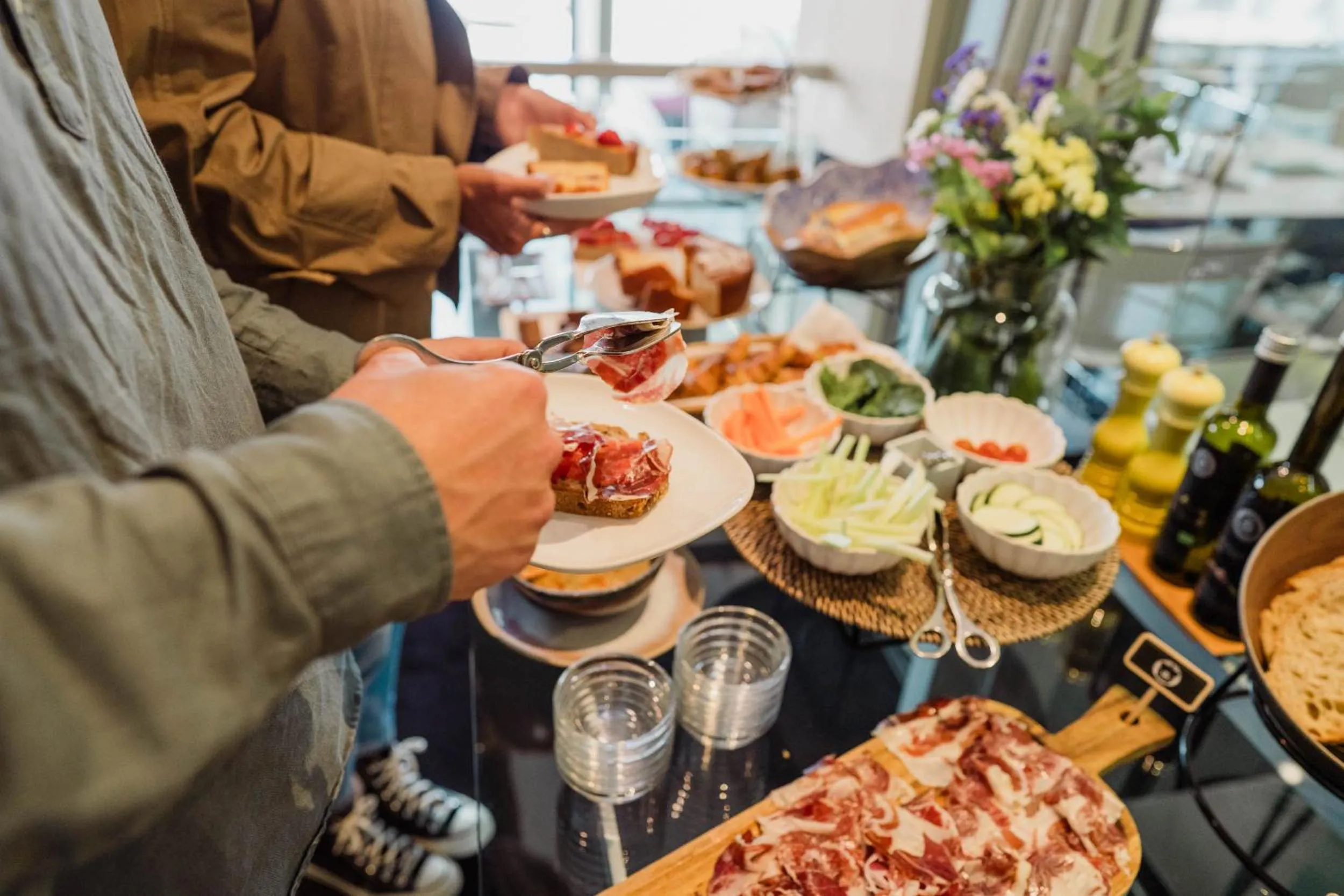 Breakfast in Hotel Miró