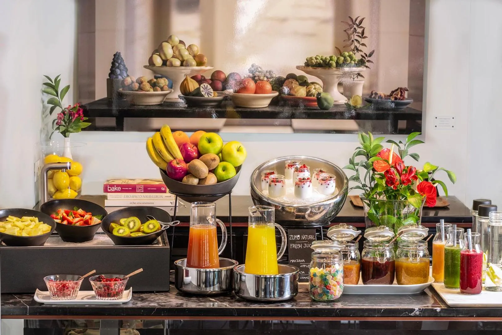 Breakfast in Hotel Miró