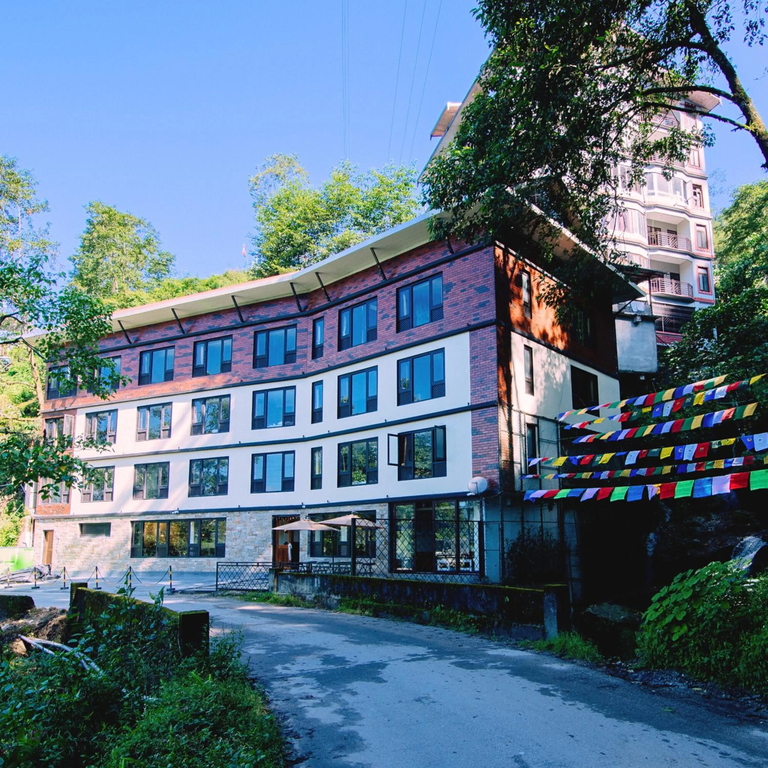 Facade/entrance in Tree of Life Indra Mandala Hotel, Gangtok